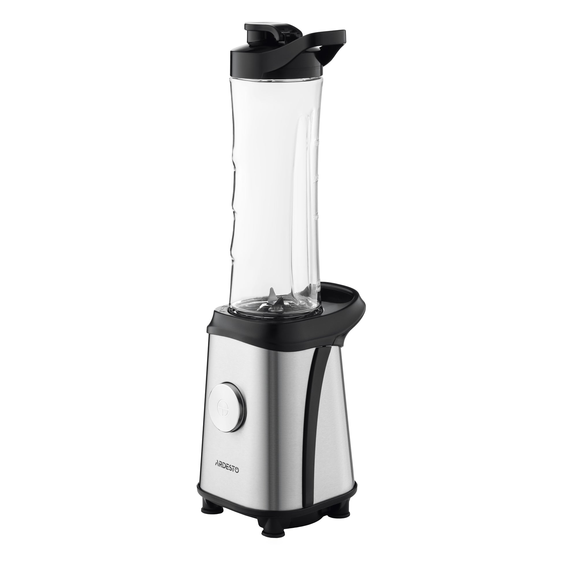 Ardesto Blender for smoothies BG-F350, 350W, 2in1, bottle-600ml, bottle-300ml, coffee grinder, black+silver