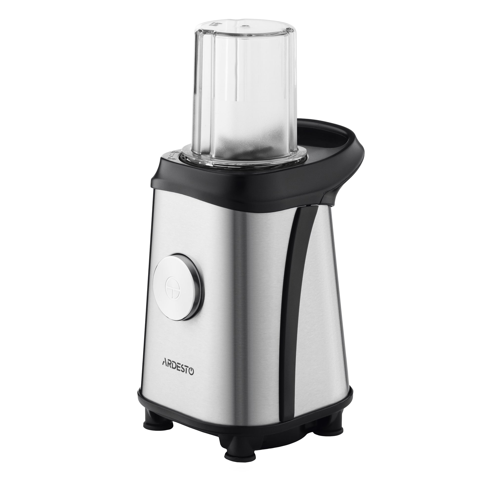 Ardesto Blender for smoothies BG-F350, 350W, 2in1, bottle-600ml, bottle-300ml, coffee grinder, black+silver