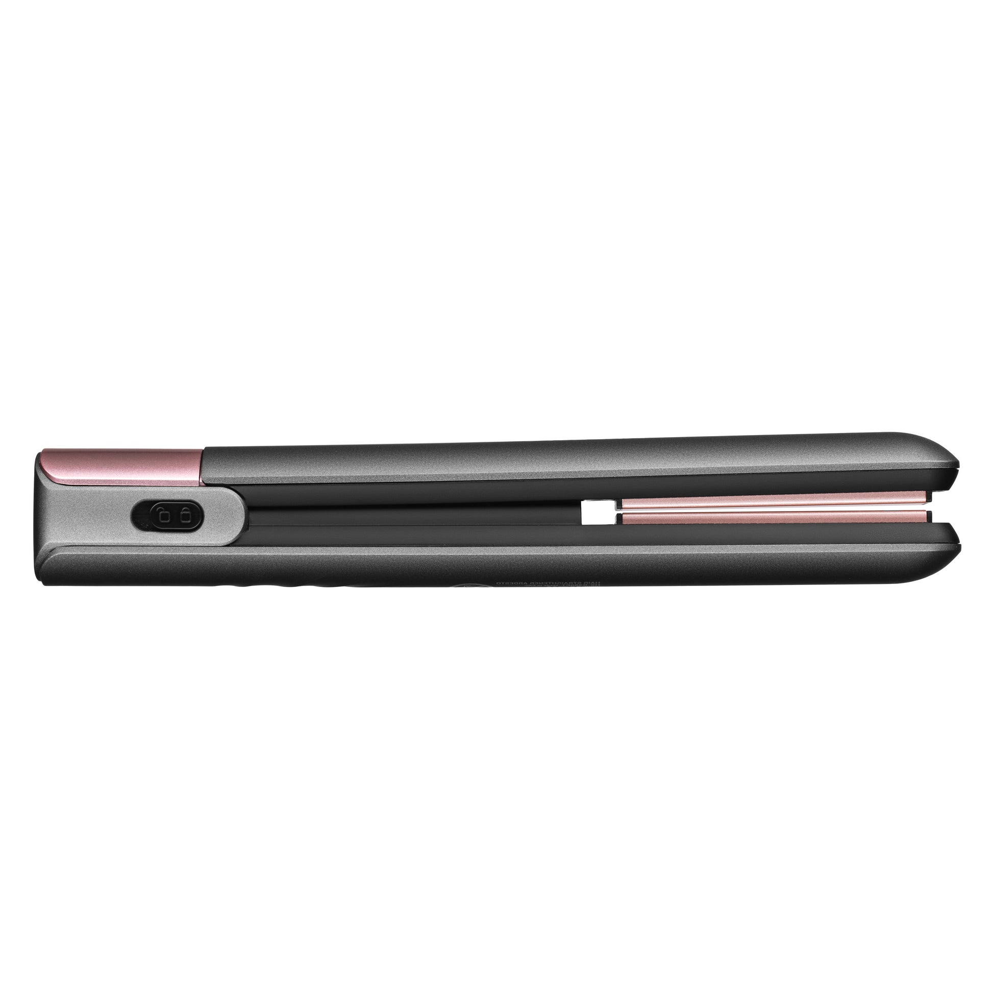 Ardesto Hair straightener Pink Touch, 50V, 160-200C, display, ceramics, USB-C > USB-A gray-pink