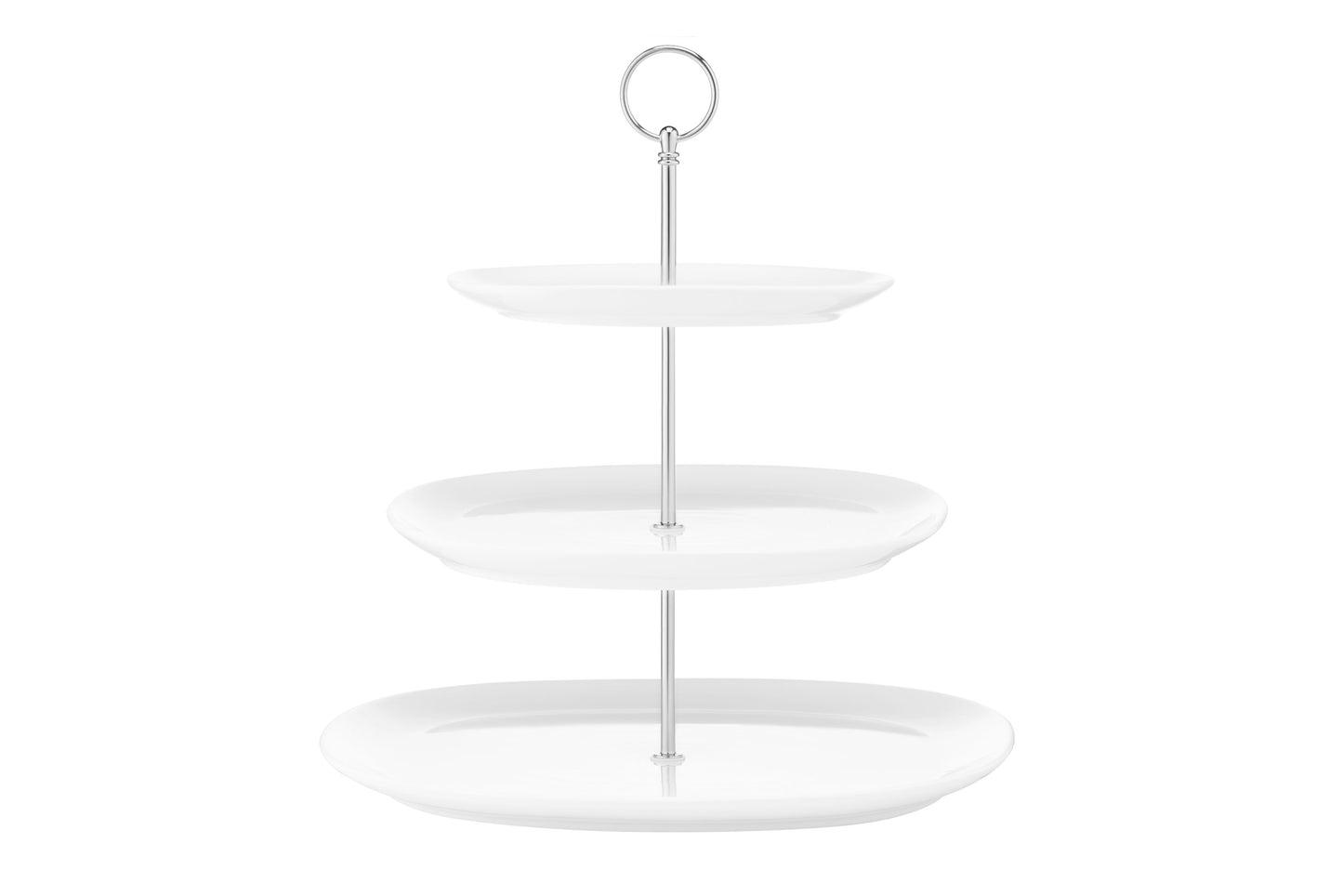 Ardesto Tier cake stand, 32х32сm, porcelain, white