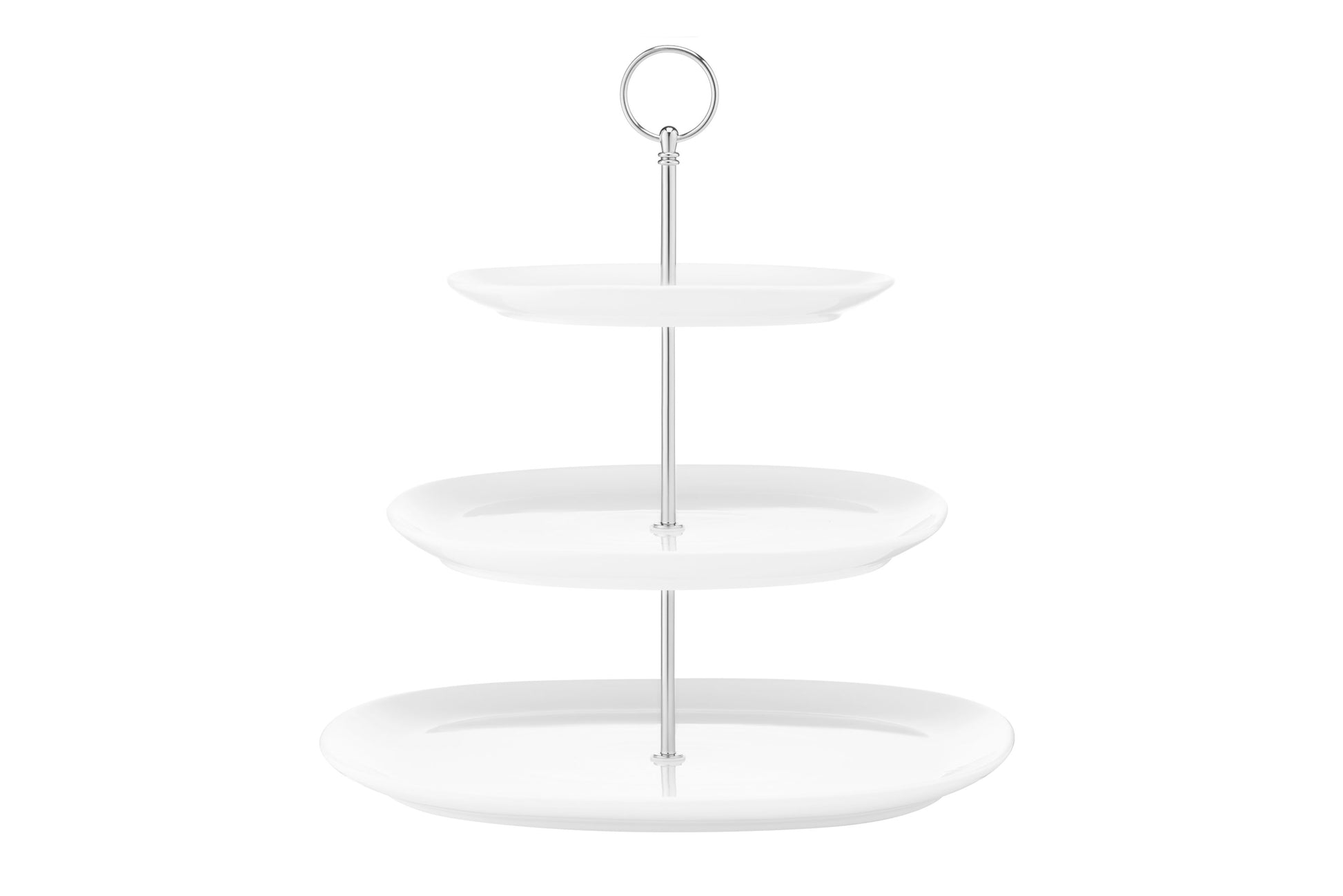 Ardesto Tier cake stand, 32х32сm, porcelain, white