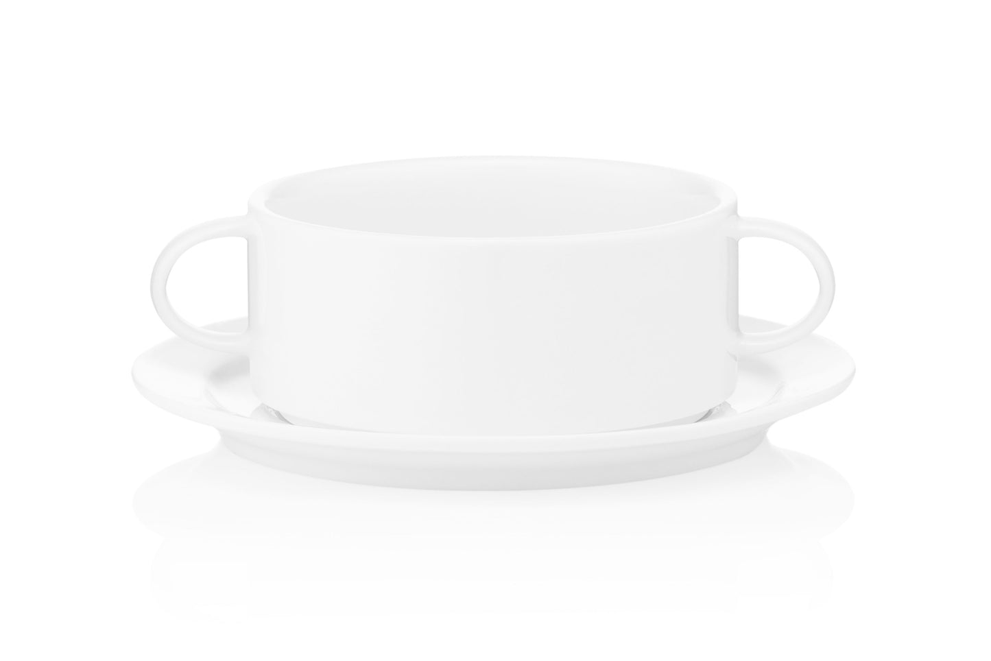 Ardesto Soup bowl Prato, 10.9cm, 300ml, porcelain, white
