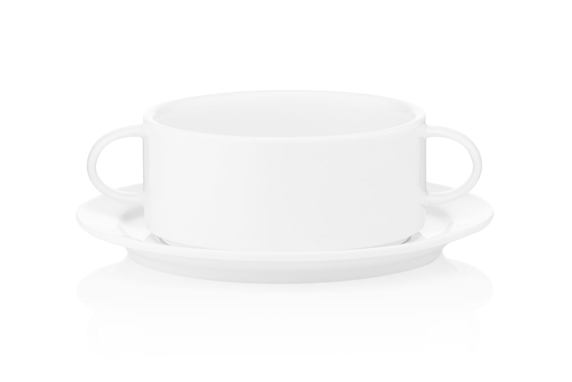Ardesto Soup bowl Prato, 10.9cm, 300ml, porcelain, white