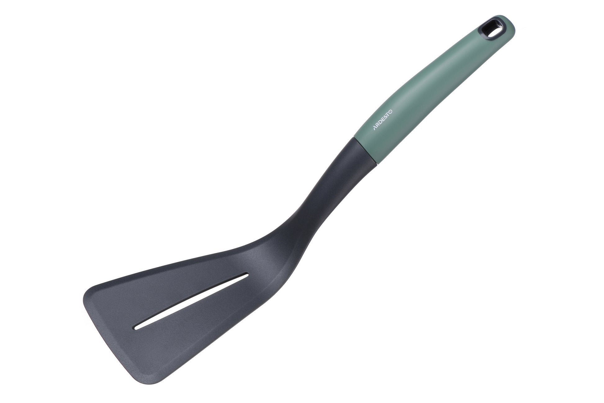 ARDESTO Slotted turner  Gemini, gray/green, nylon, pp with soft touch