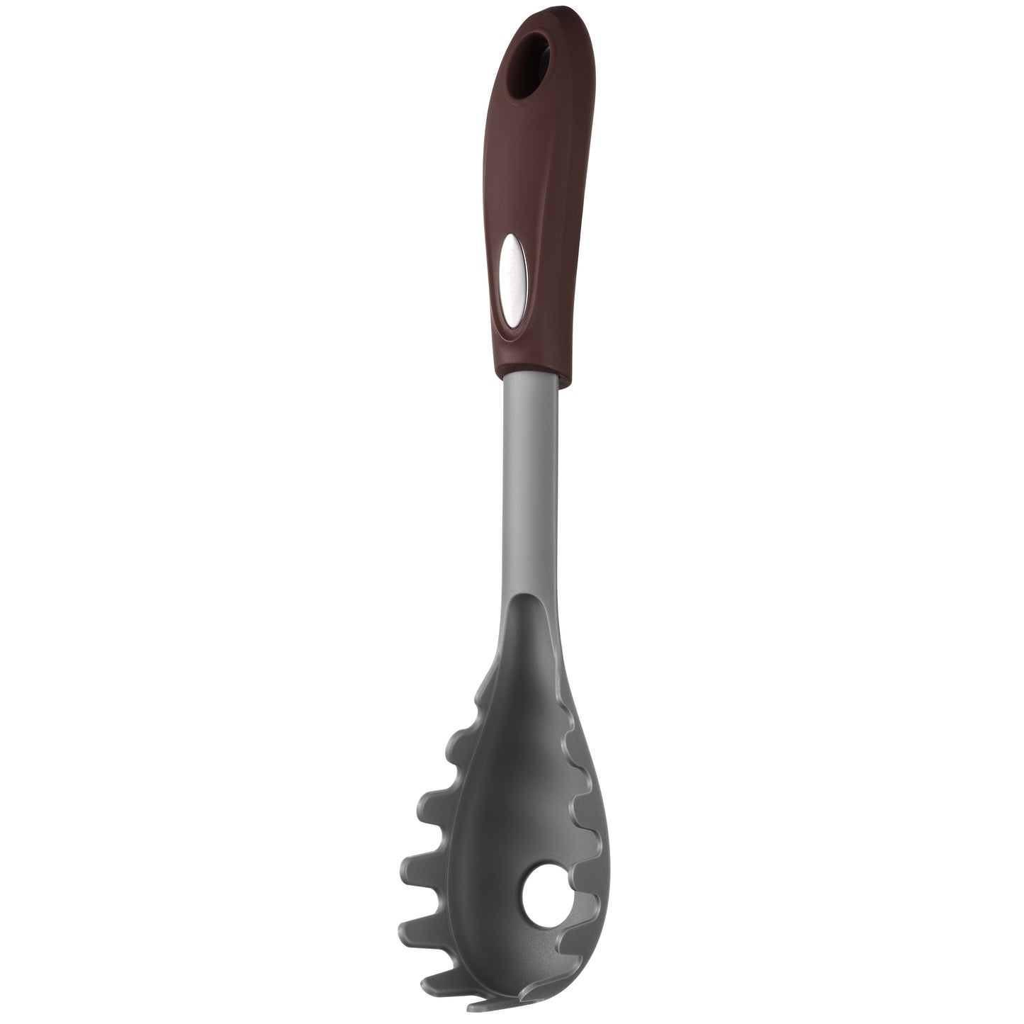 Ardesto Spaghetti spoon Gemini, 28cm, nylon, gray-brown