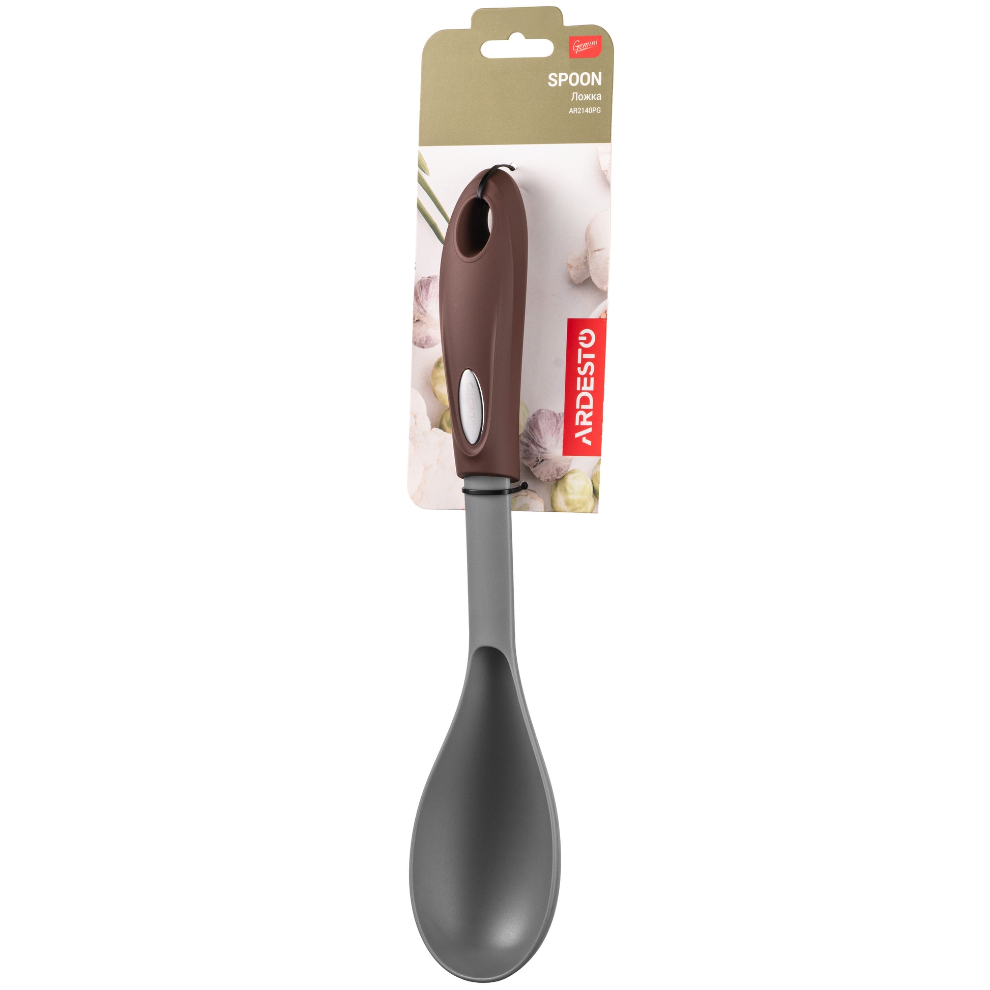 Ardesto Spoon Gemini, 32cm, nylon, gray-brown