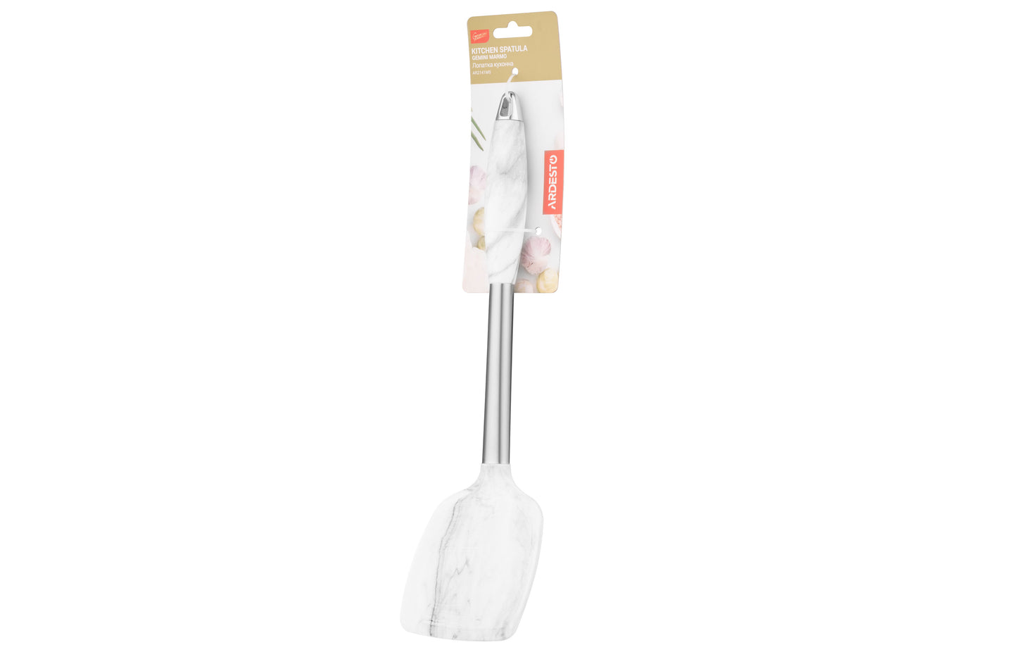 Ardesto Turner Gemini Marmo, 35cm, silicone, stainless steel
