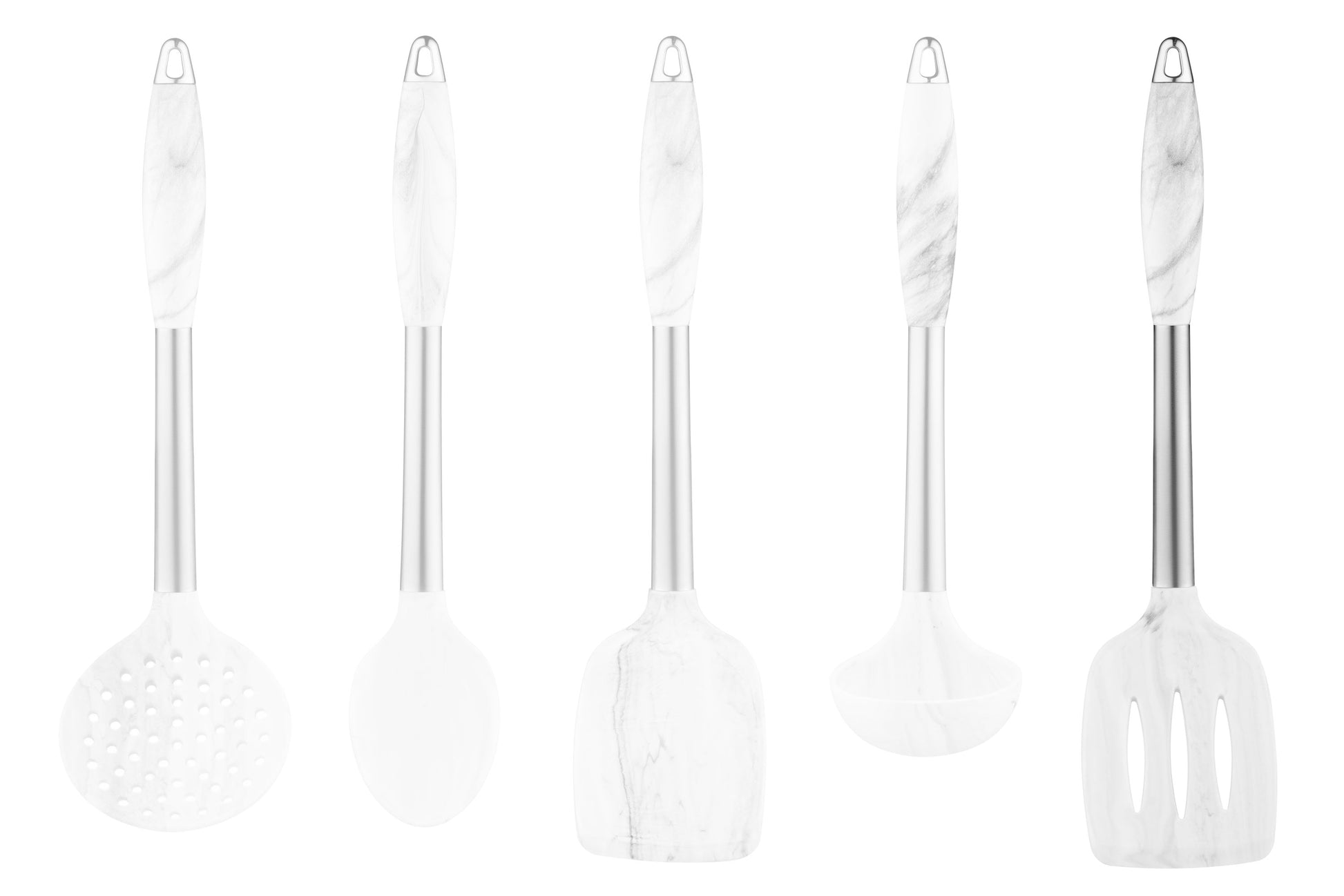 Ardesto Slotted turner Gemini Marmo, 35cm, silicone, stainless steel