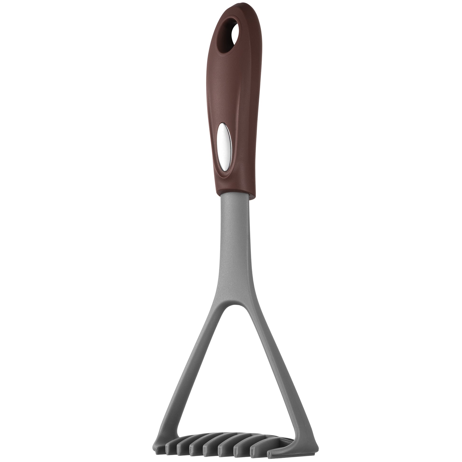 Ardesto Potato masher Gemini, 32.5cm, nylon, grey-brown