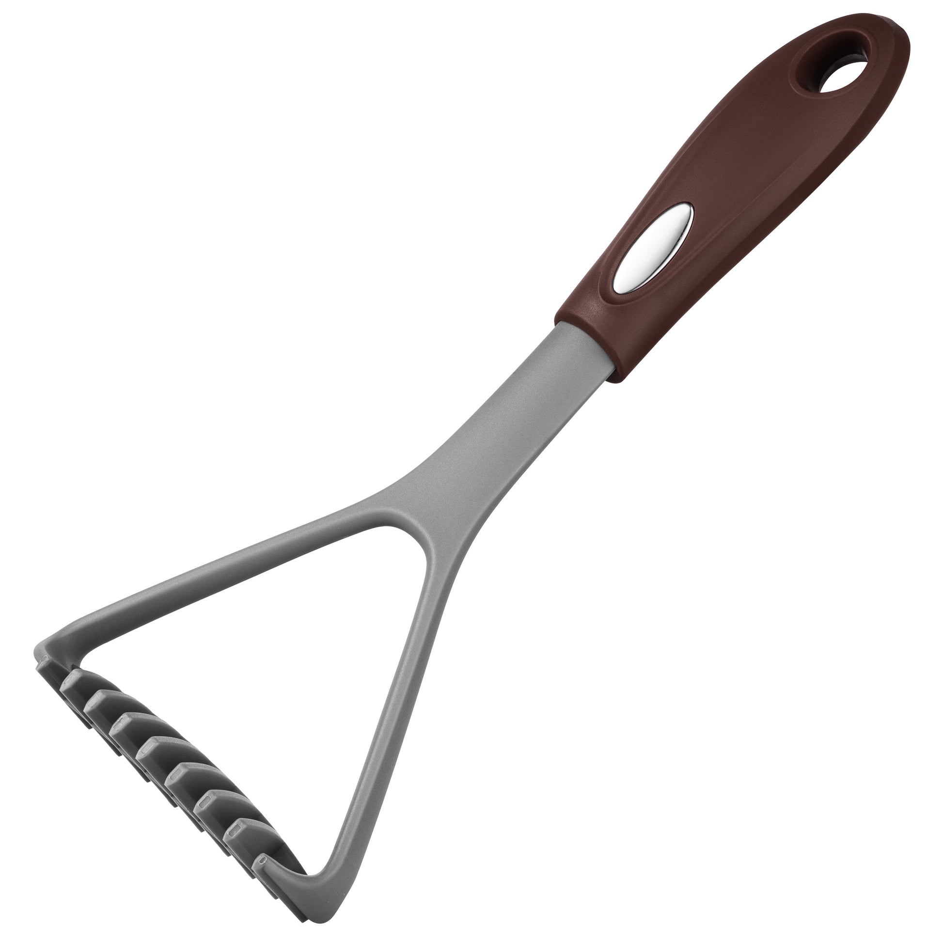 Ardesto Potato masher Gemini, 32.5cm, nylon, grey-brown