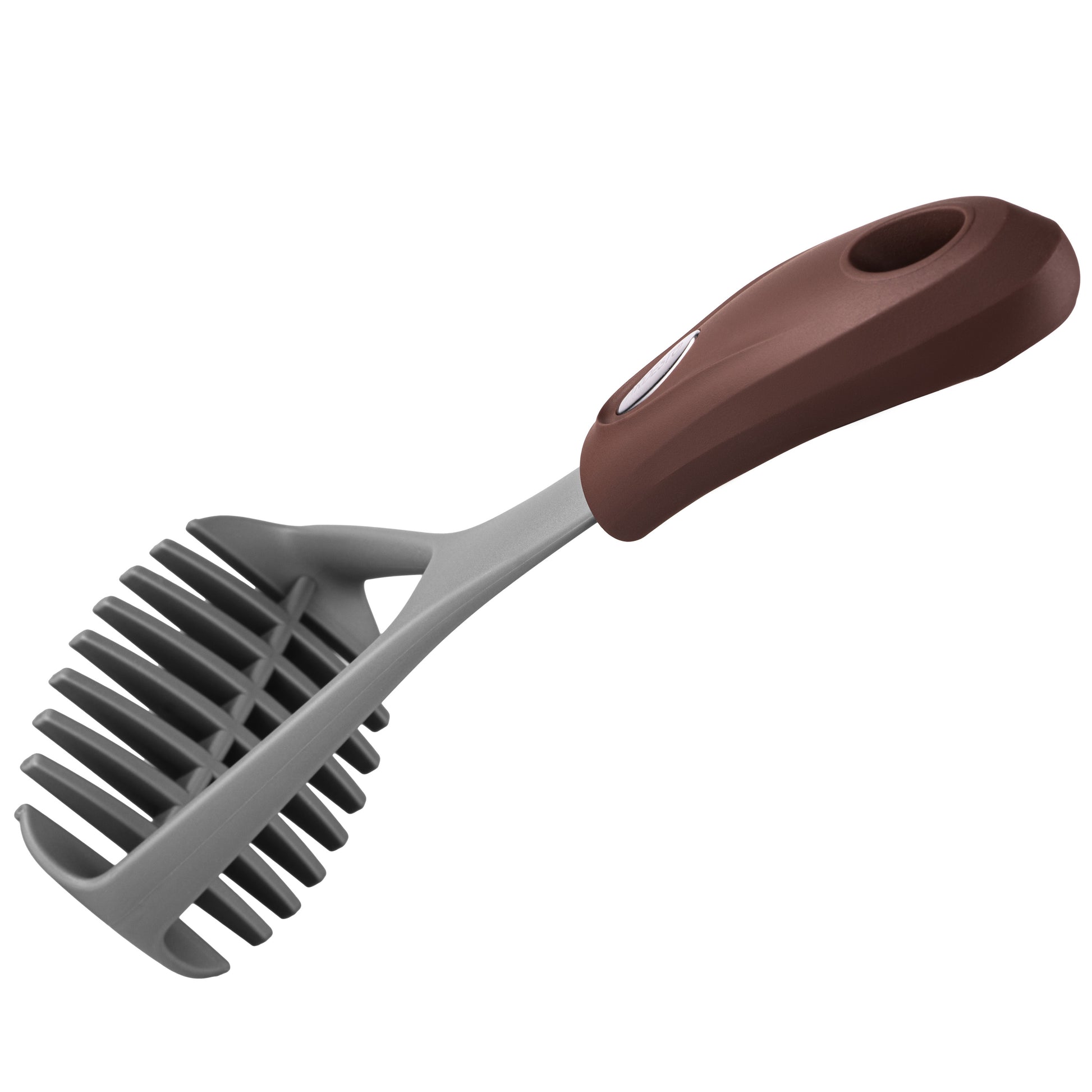 Ardesto Potato masher Gemini, 32.5cm, nylon, grey-brown