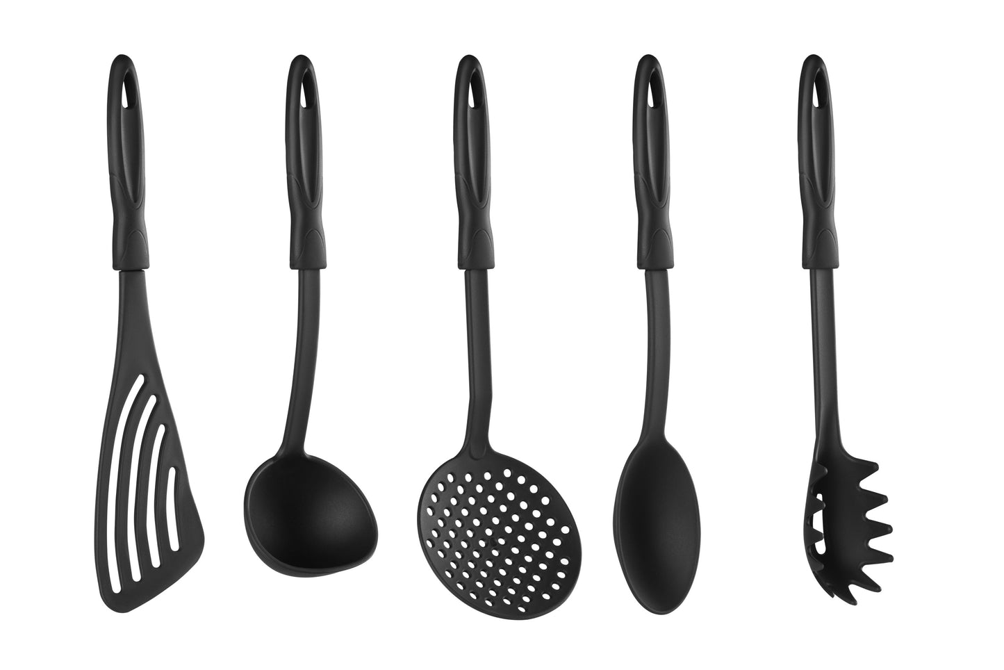 Ardesto Kitchen utensil set Gemini Gourmet, black, 5 шт.