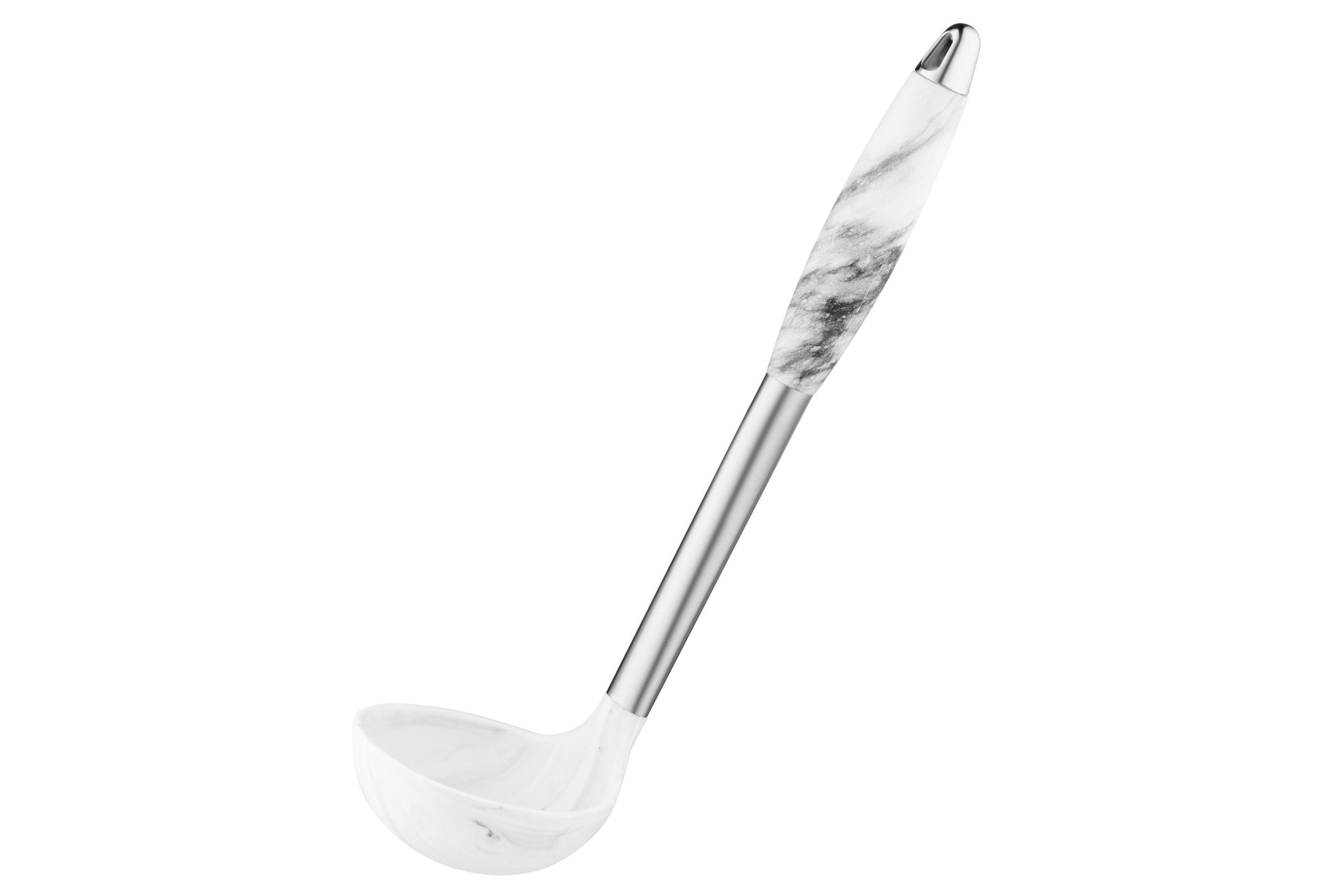 Ardesto Ladle Gemini Marmo, 30cm, silicone, stainless steel