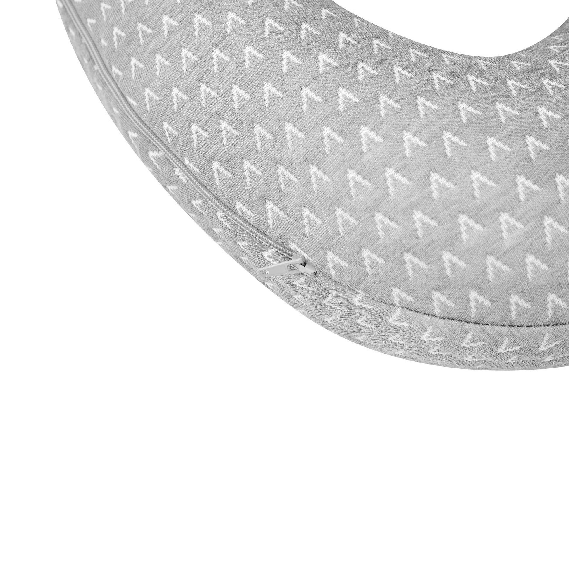 Ardesto Neck pillow Sleepwell Travel, 34х29х10cm, aircell memory foam, grey