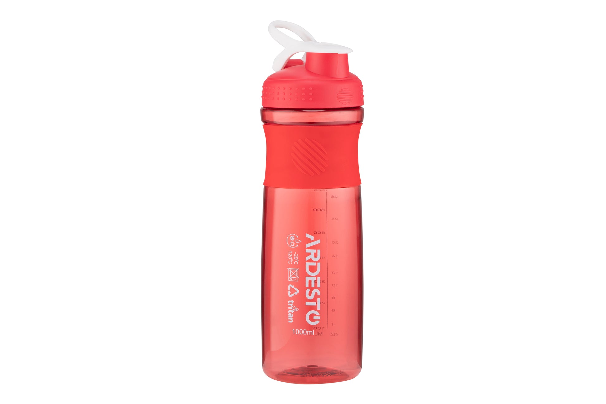 Ardesto Bottle Smart bottle 1000 ml, red, tritan