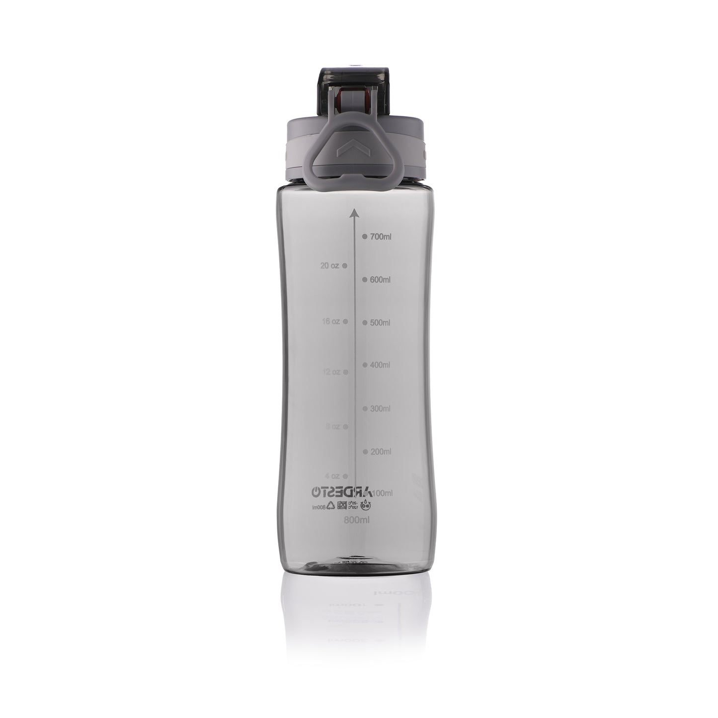 Ardesto Bottle Purity, 800ml, plastic, grey