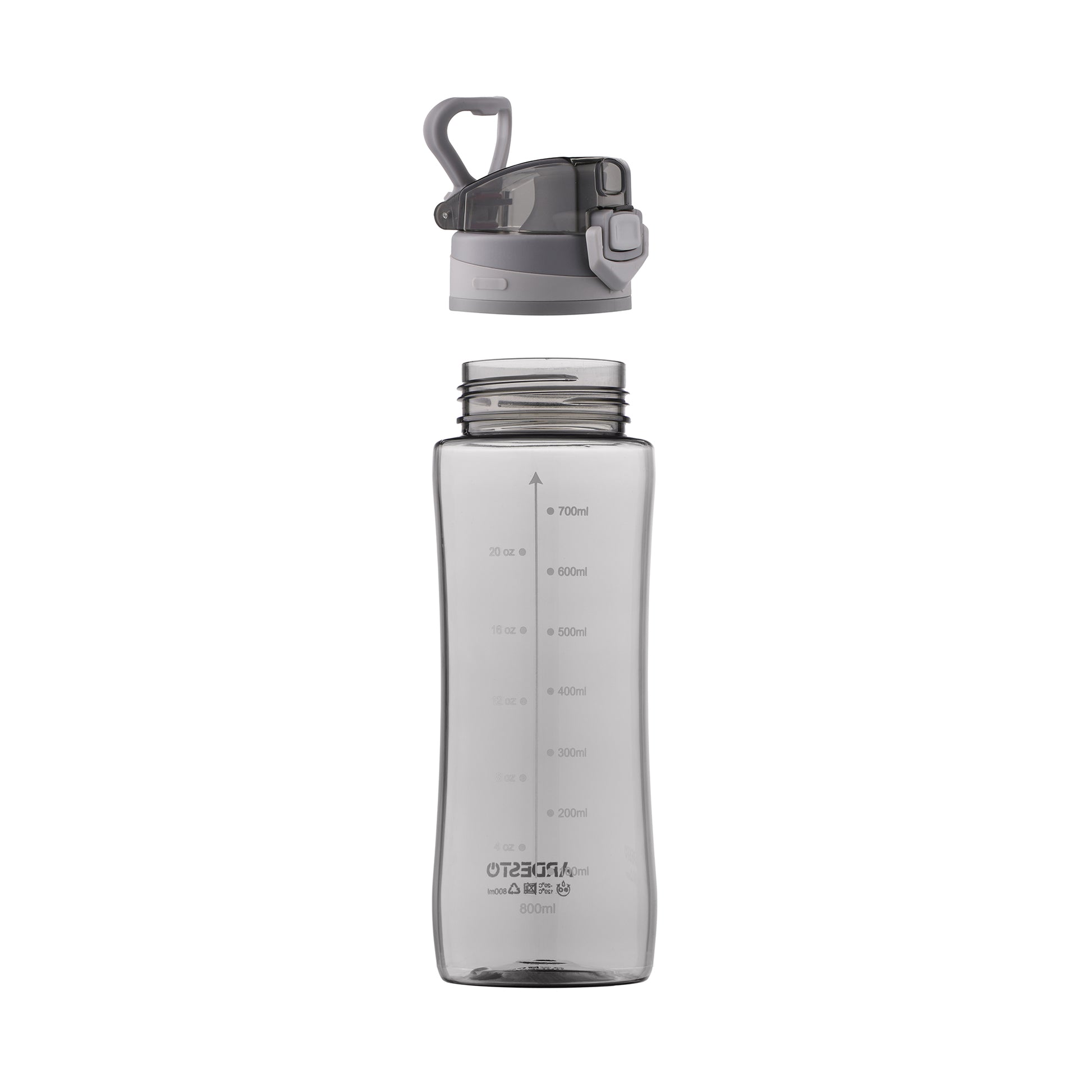 Ardesto Bottle Purity, 800ml, plastic, grey