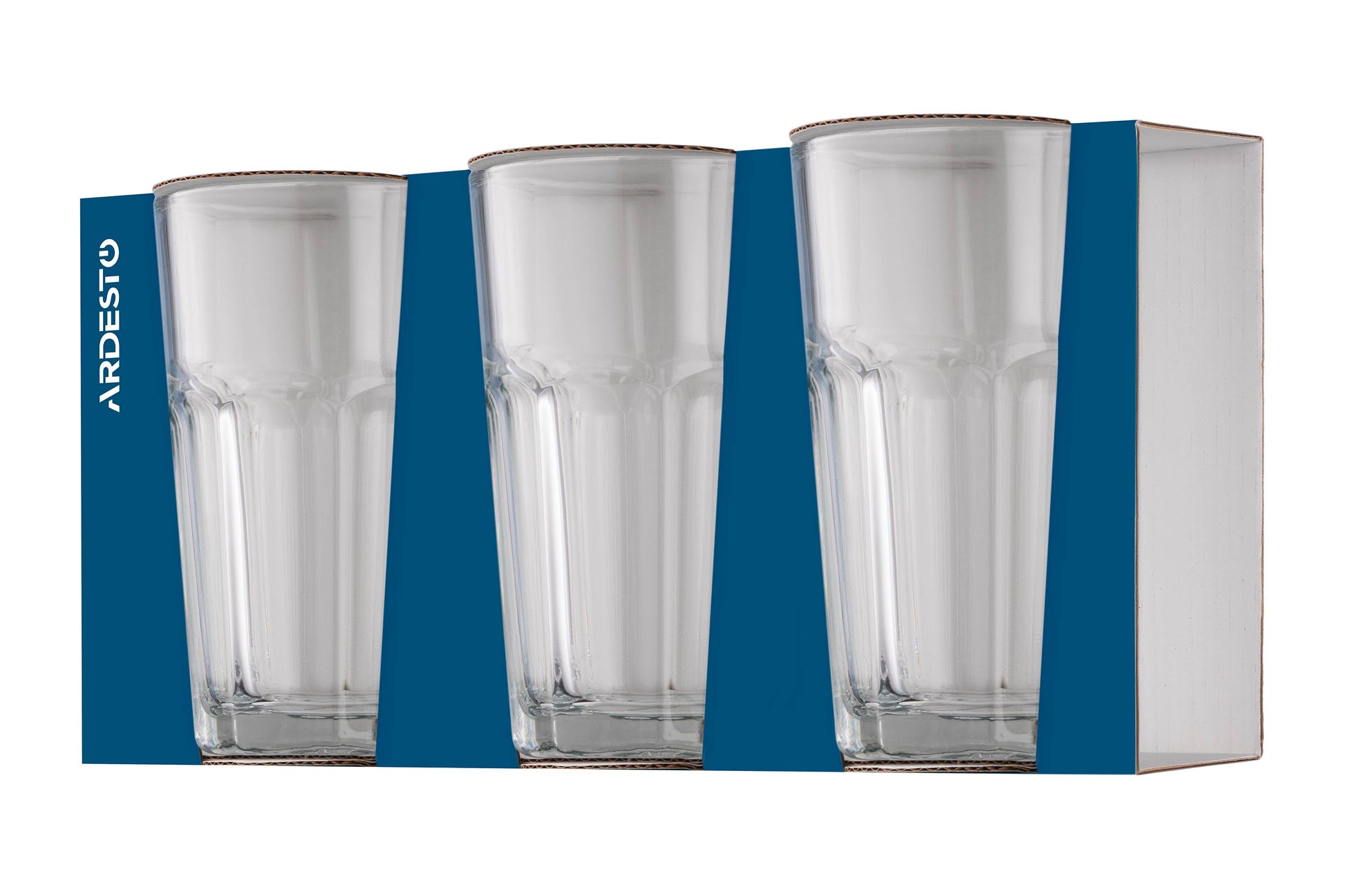 Ardesto Long Drink set Salerno 300 ml, 3 pcs, glass