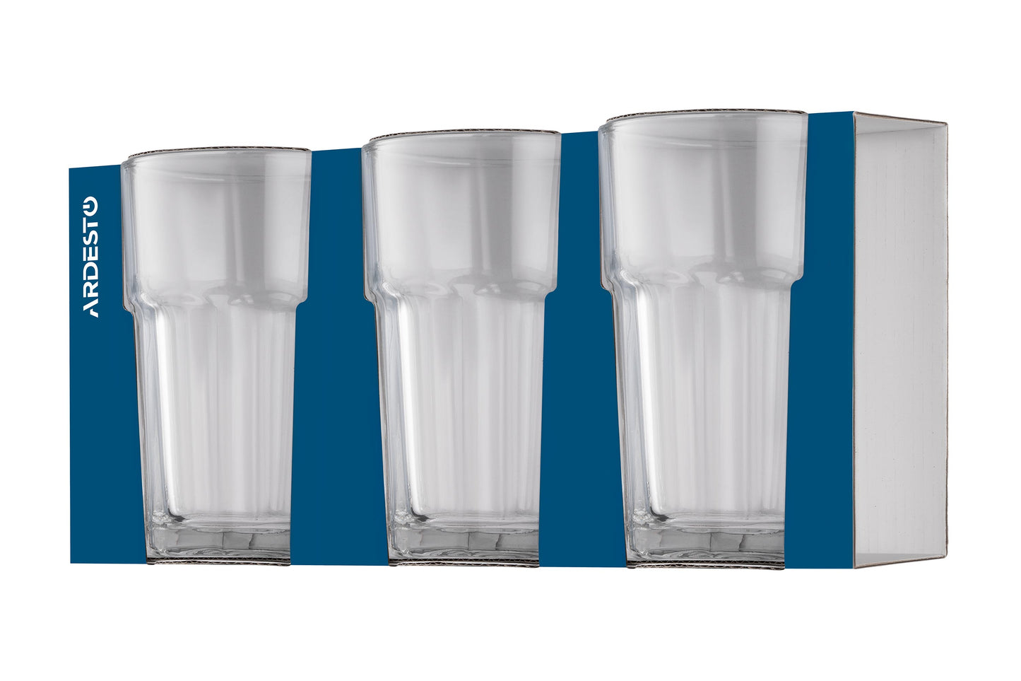 Ardesto Long Drink set Salerno 360 ml, 3 pcs, glass
