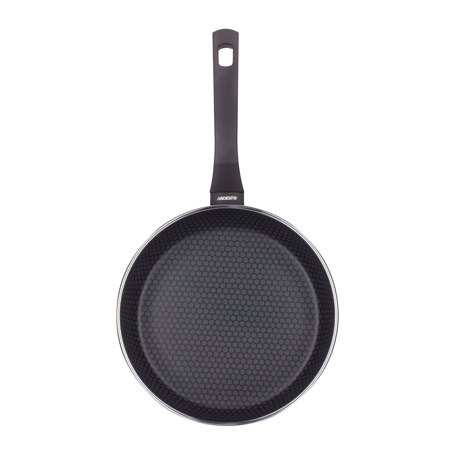 Ardesto Fry pan Gemini Salerno, 24cm, aluminium, black