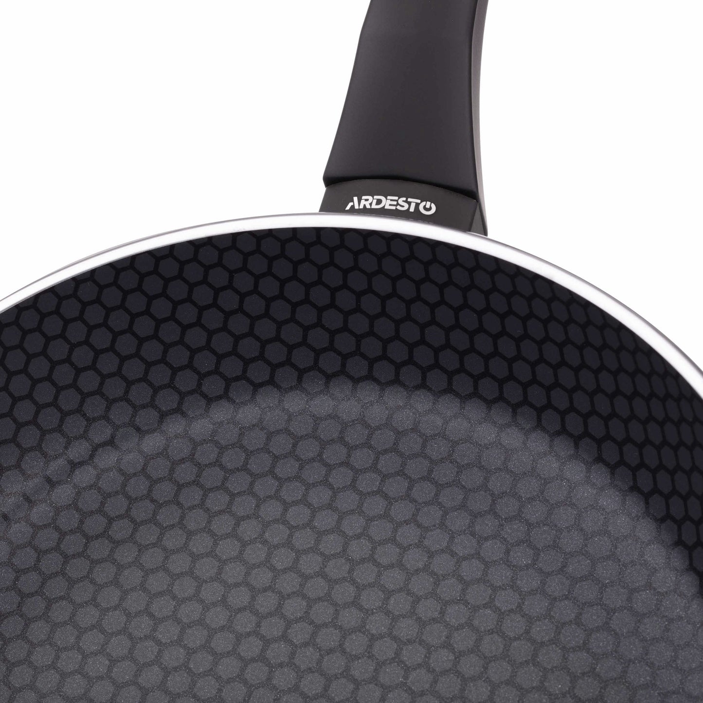 Ardesto Fry pan Gemini Salerno, 24cm, aluminium, black