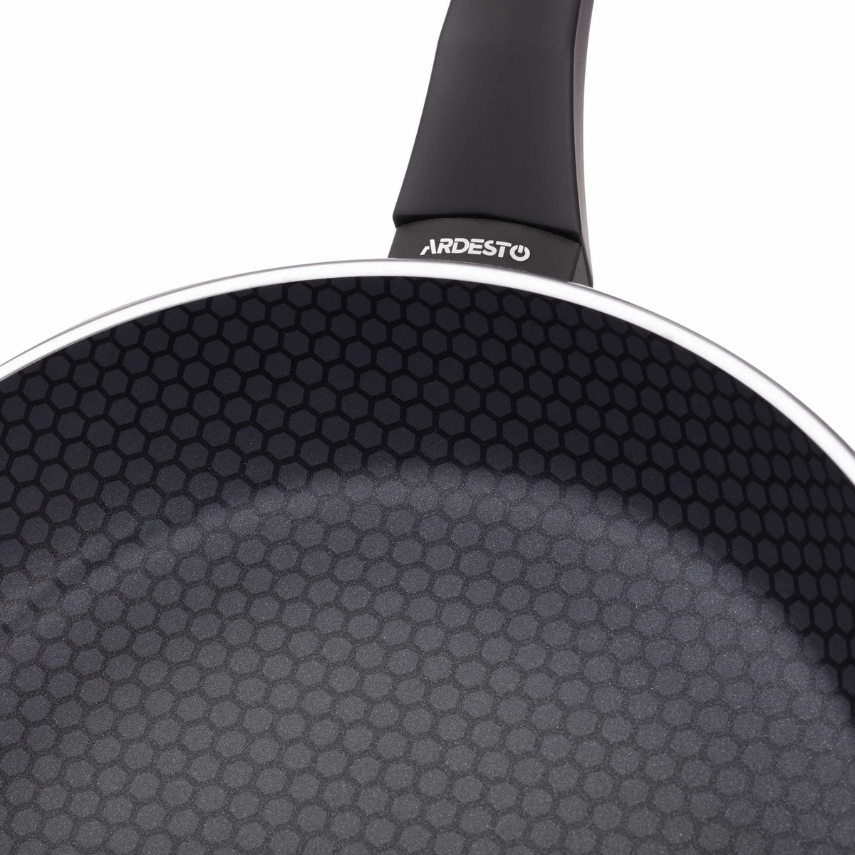 Ardesto Fry pan Gemini Salerno, 24cm, aluminium, black