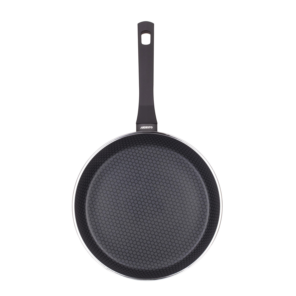 Ardesto Fry pan Gemini Salerno, 28cm, aluminium, black