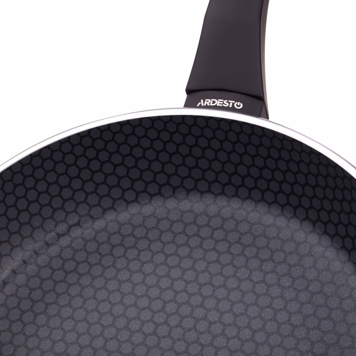 Ardesto Fry pan Gemini Salerno, 28cm, aluminium, black
