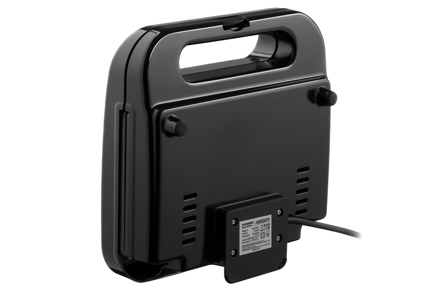 Ardesto multi-maker 700W, aluminum, set-3 plates, device body-plastic, black
