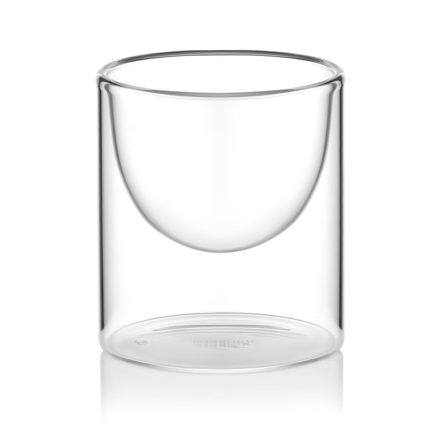 Ardesto Double wall dessert glasses set, 170ml, 2pcs, borosilicate glass, transparent
