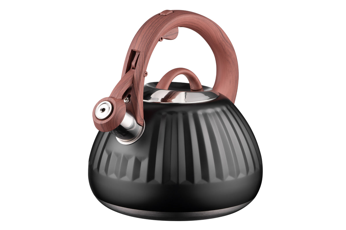 Kettle ARDESTO Gemini, 2.5l, stainless steel, black 674012410388