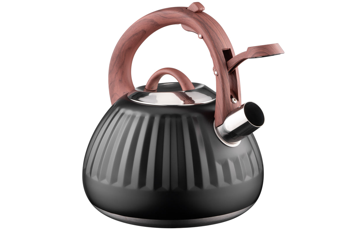 Kettle ARDESTO Gemini, 2.5l, stainless steel, black 674012410388