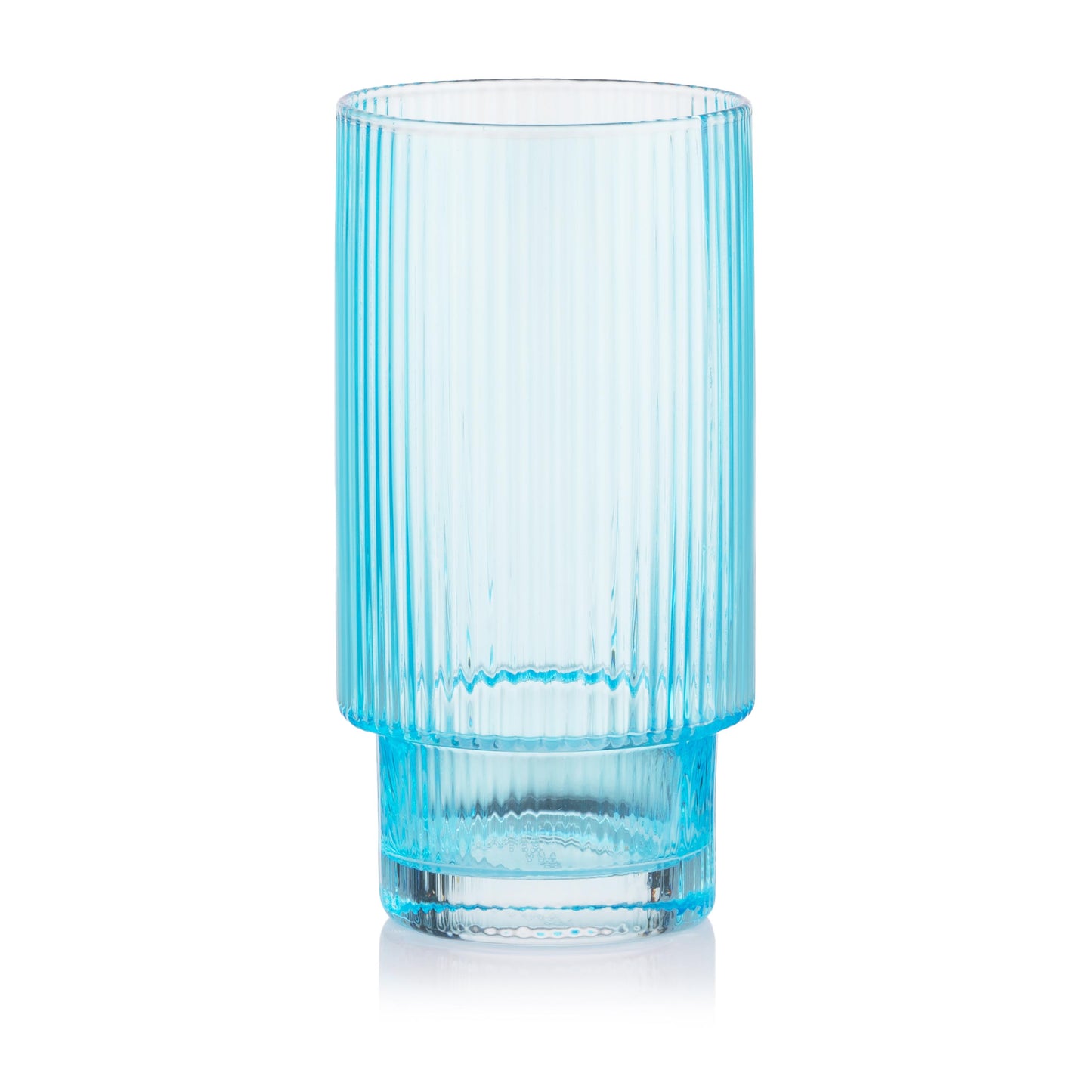 Ardesto Long glasses set, 380ml, 2pcs, glass, blue