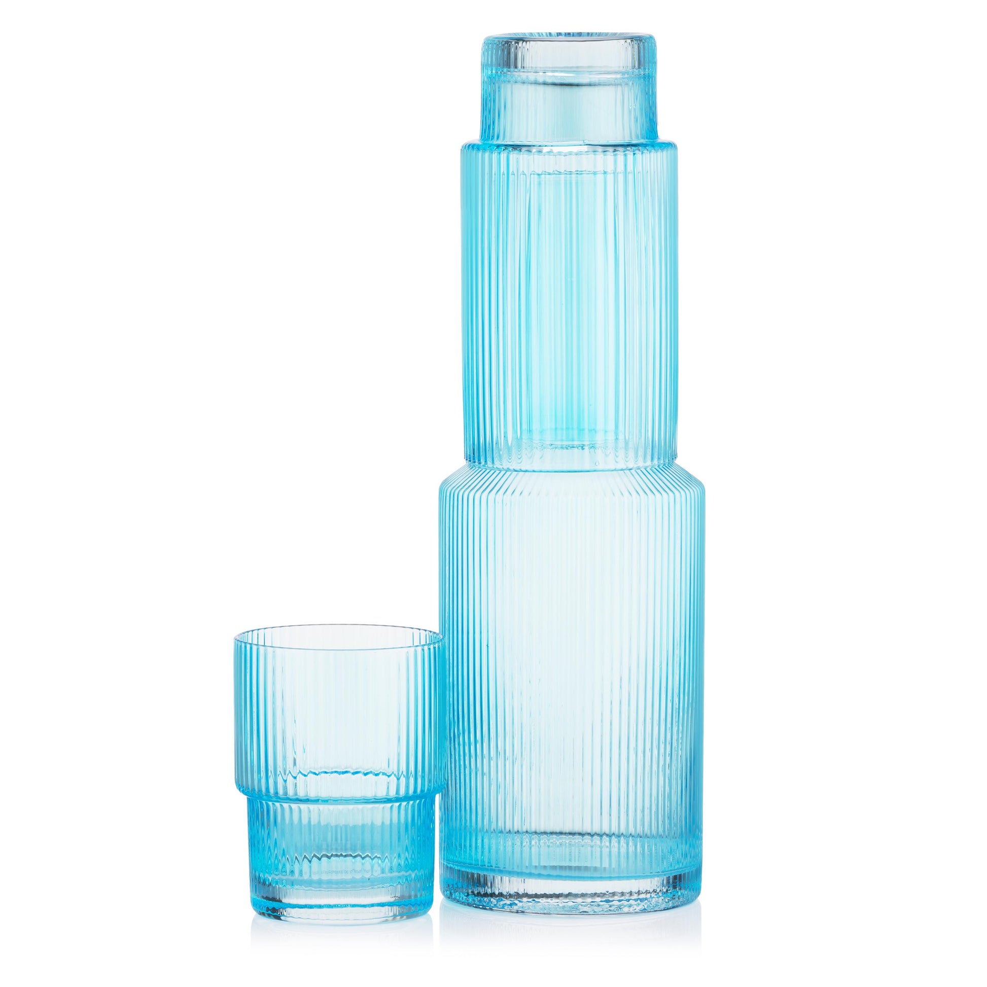 Ardesto Long glasses set, 380ml, 2pcs, glass, blue