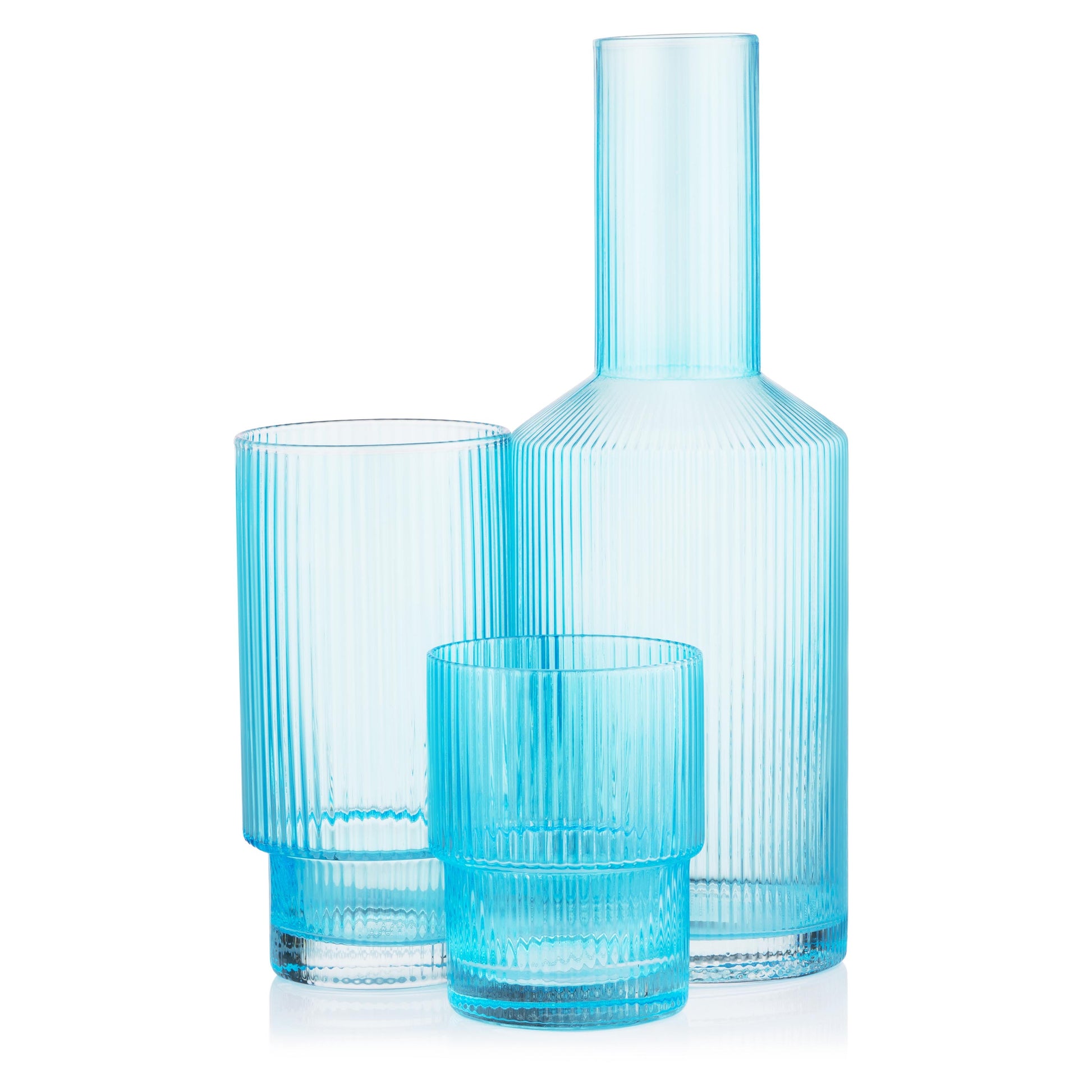 Ardesto Carafe, 800ml, borosilicate glass, blue