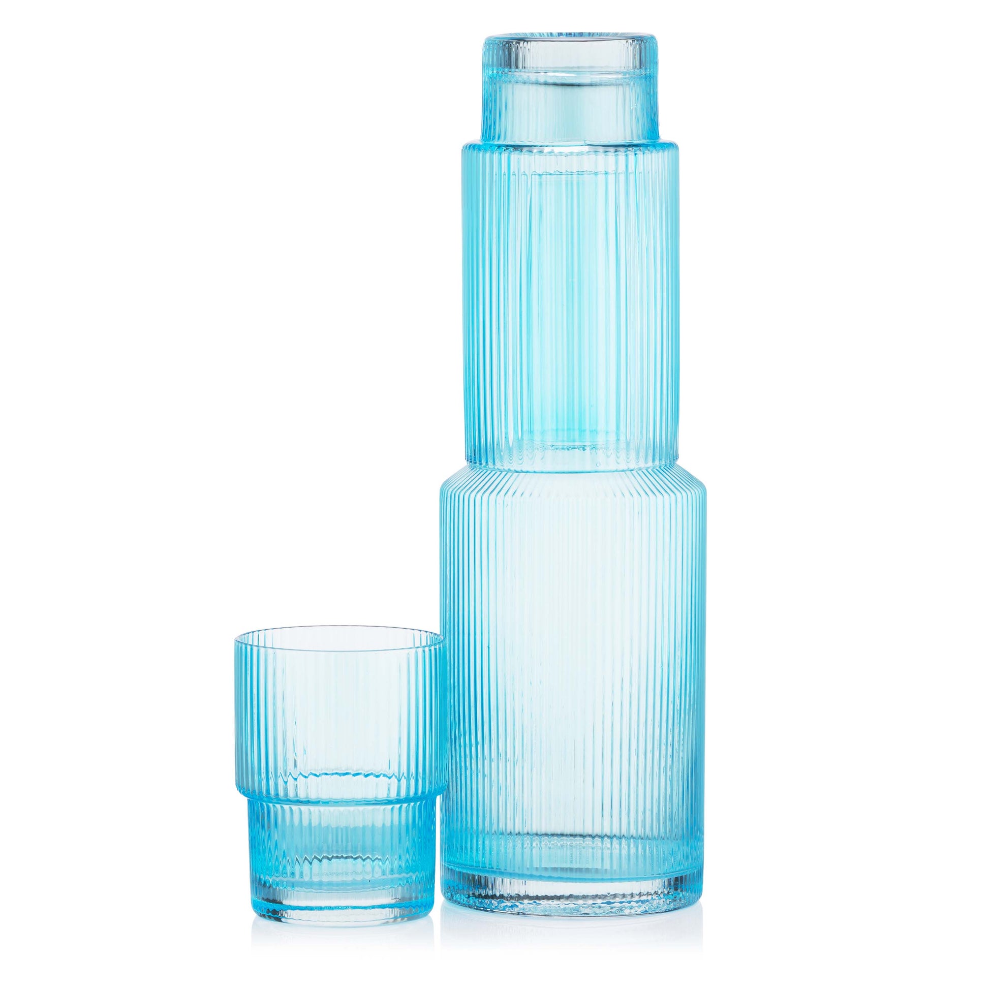 Ardesto Carafe, 800ml, borosilicate glass, blue