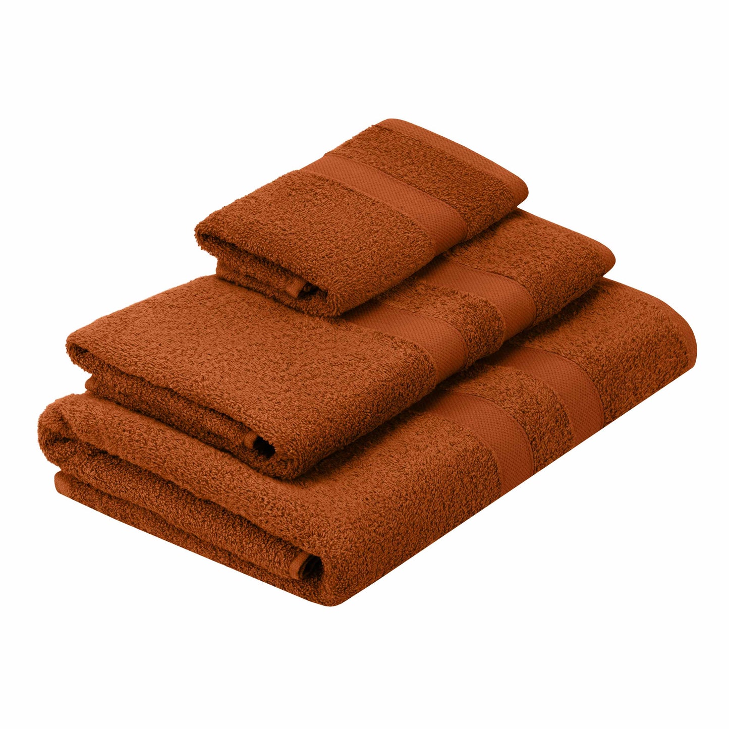 ARDESTO Terry towel Splendid 70х140cm, 100% cotton, teracotic