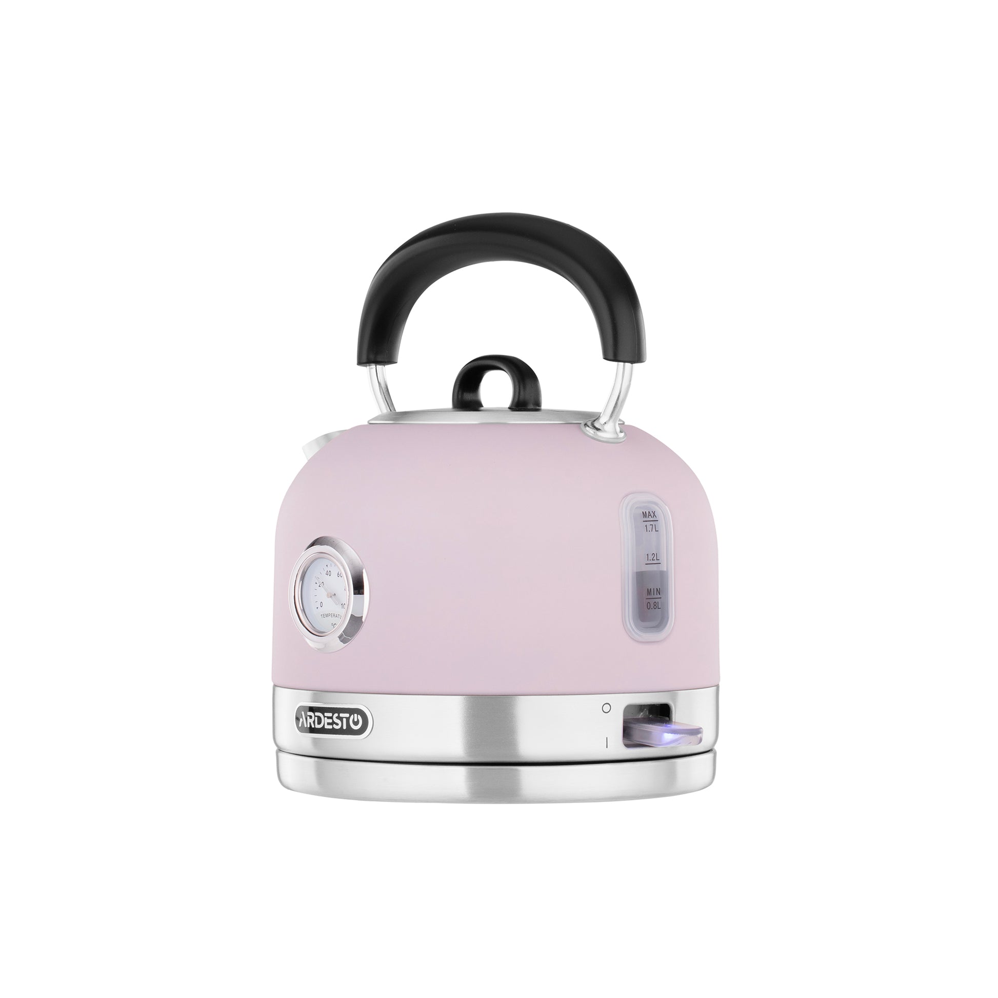 Ardesto electric kettle EKL-F500L, 1.7L, metal, matte, Otter, purple