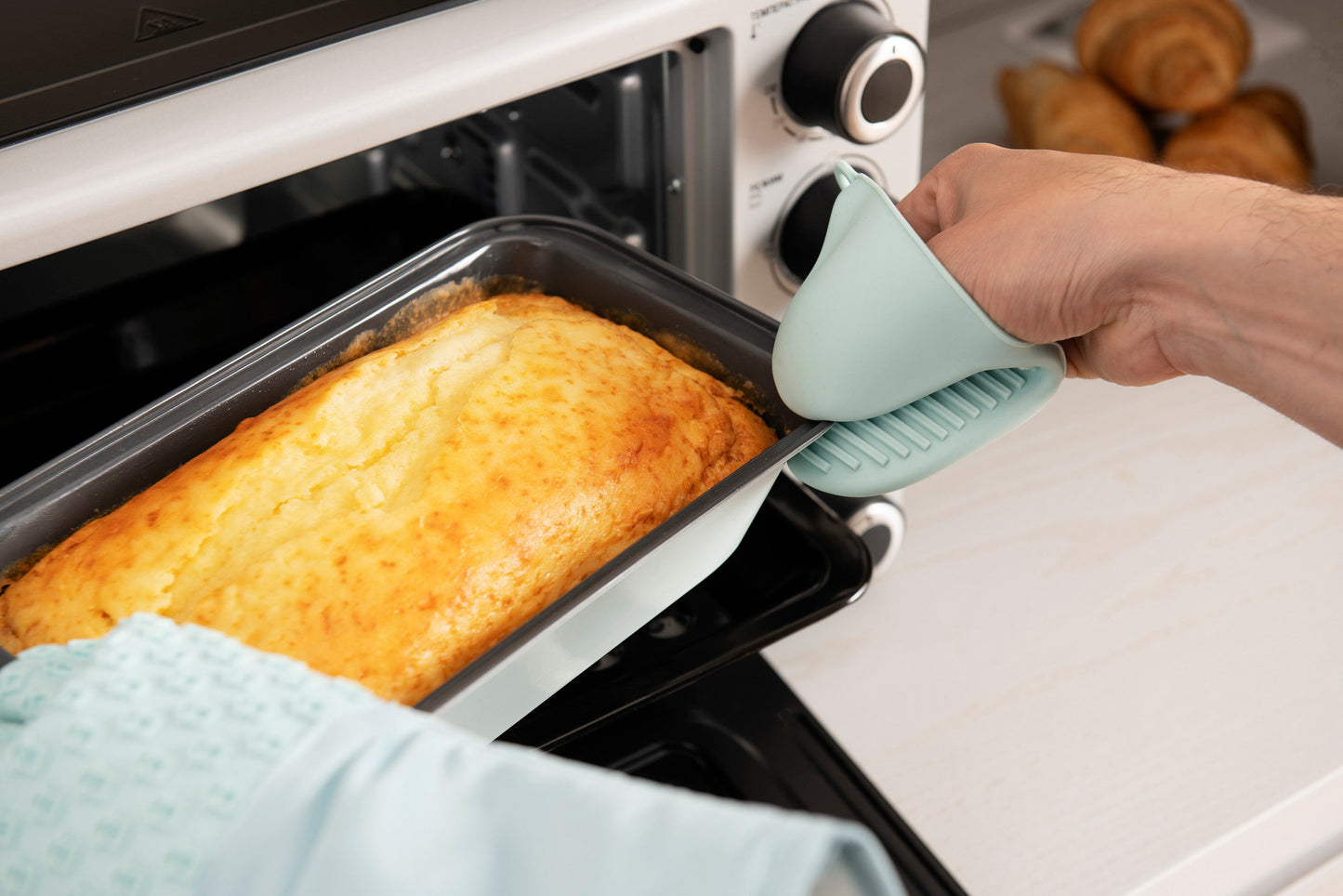 Ardesto Glove Tasty Baking, 9х10х7cm, silicone, blue