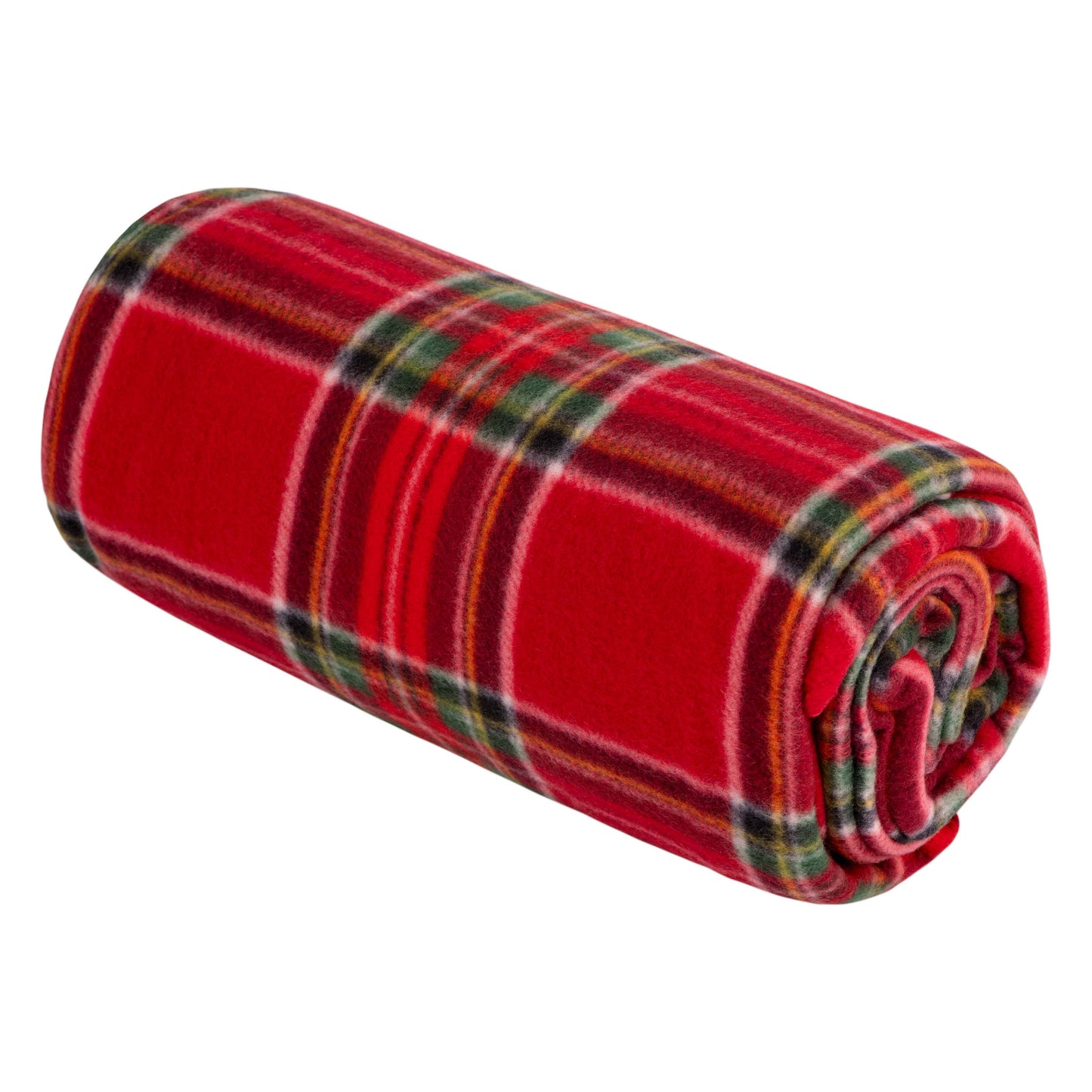 Ardesto Christmas Fleece blanket 130x160cm, 100% polyester, classic tartan
