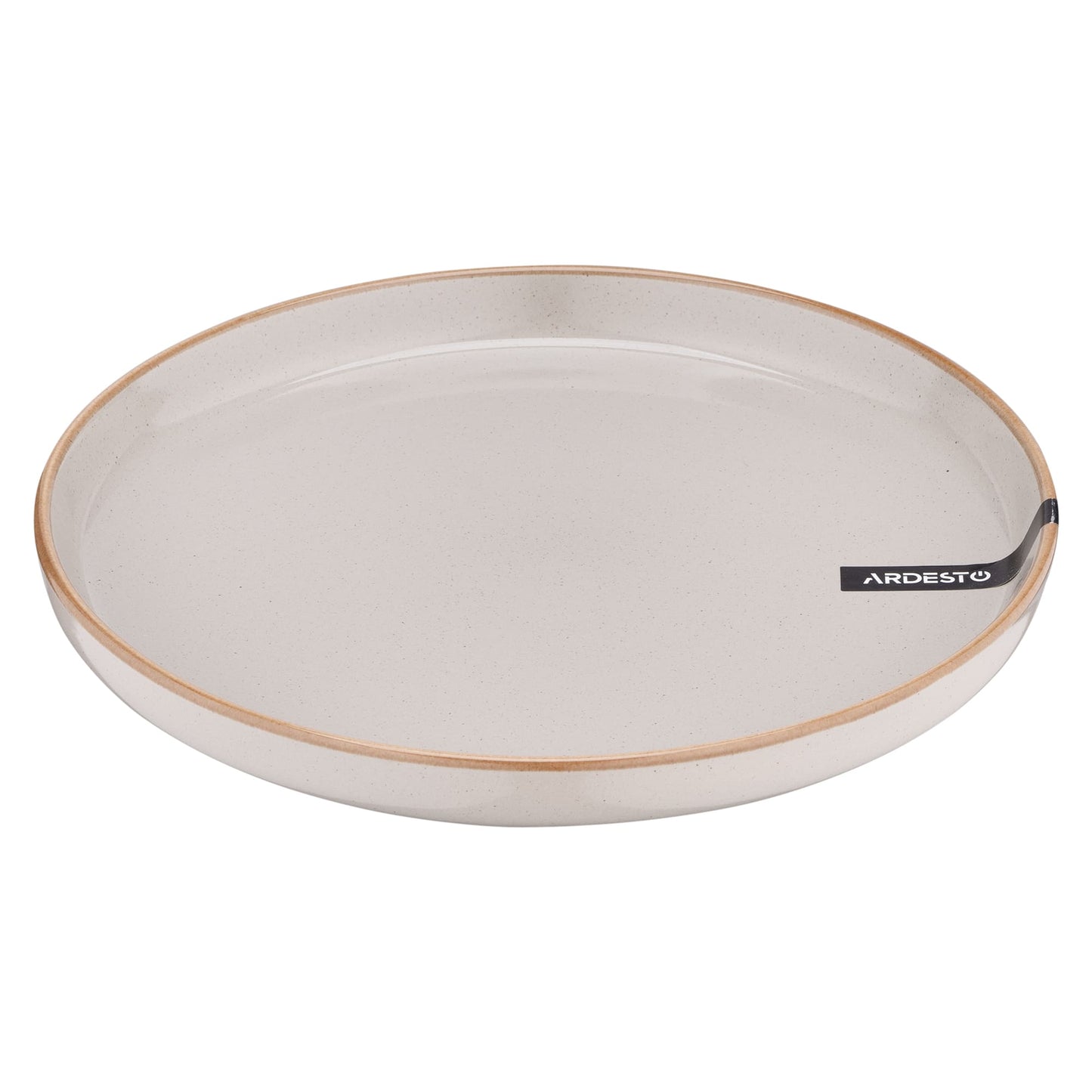 Ardesto Dinner plate Apulia, 26.6cm, ceramic, gray