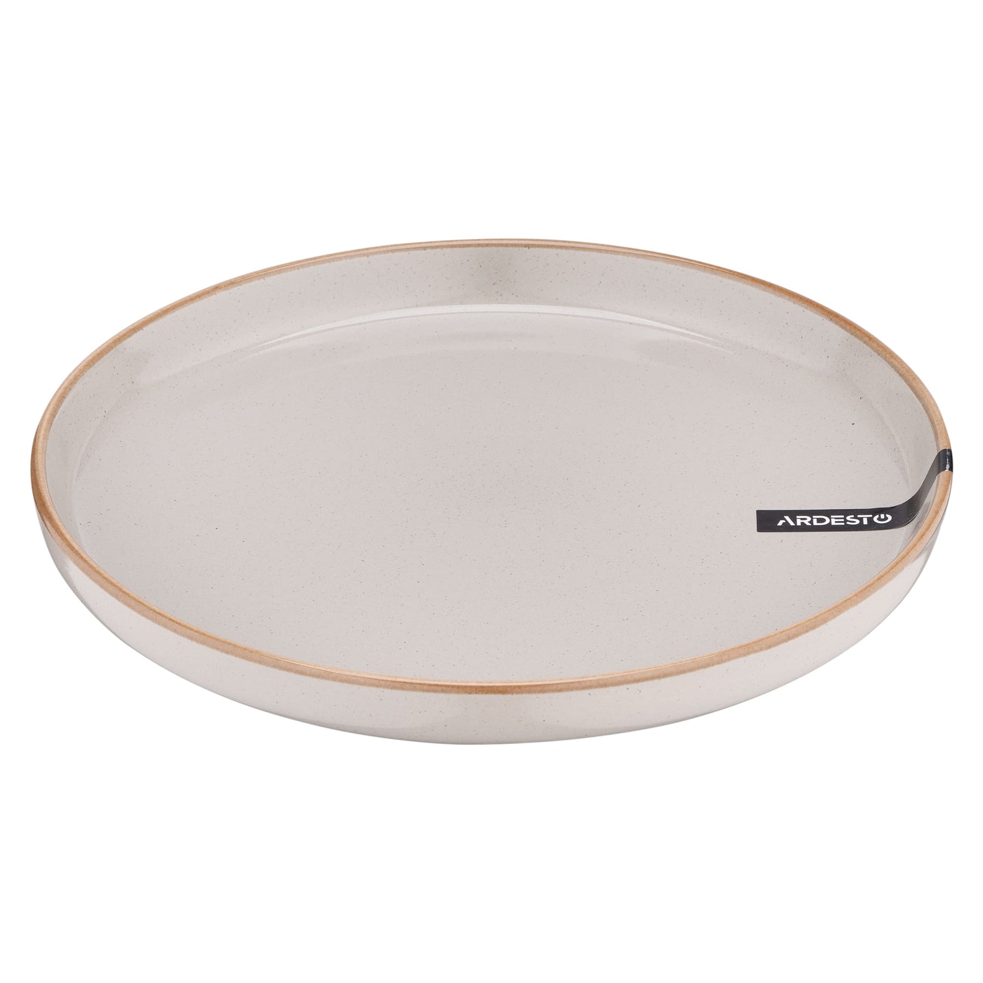 Ardesto Dinner plate Apulia, 26.6cm, ceramic, gray