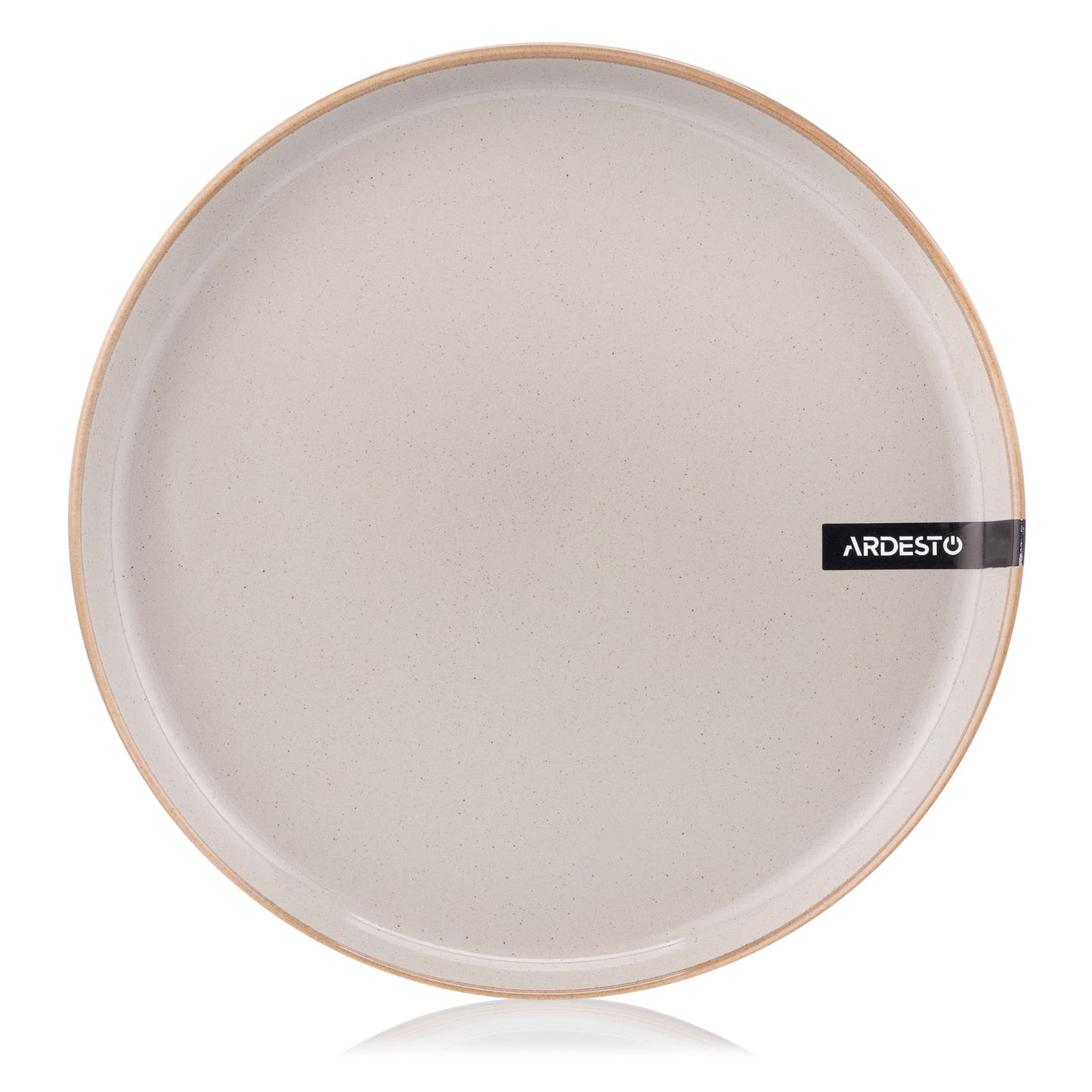 Ardesto Dinner plate Apulia, 26.6cm, ceramic, gray