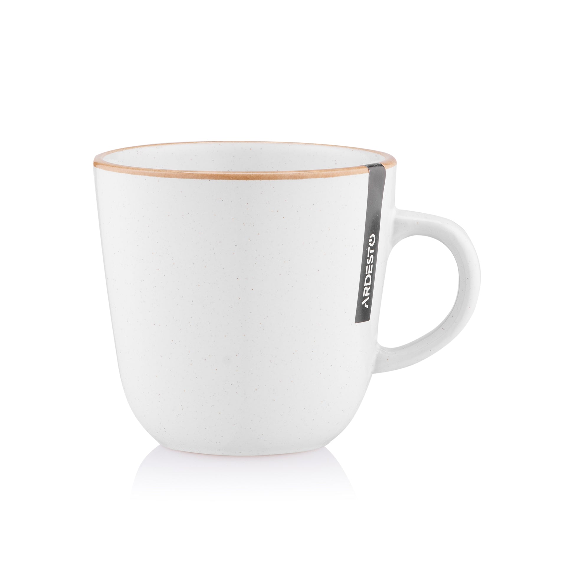ARDESTO Mug Apulia, 450ml, ceramic, white 767637171090