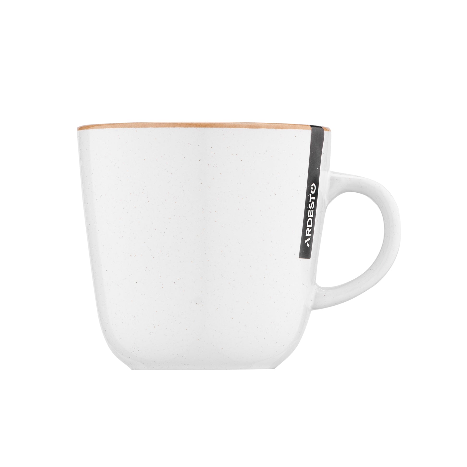 ARDESTO Mug Apulia, 450ml, ceramic, white 767637171090