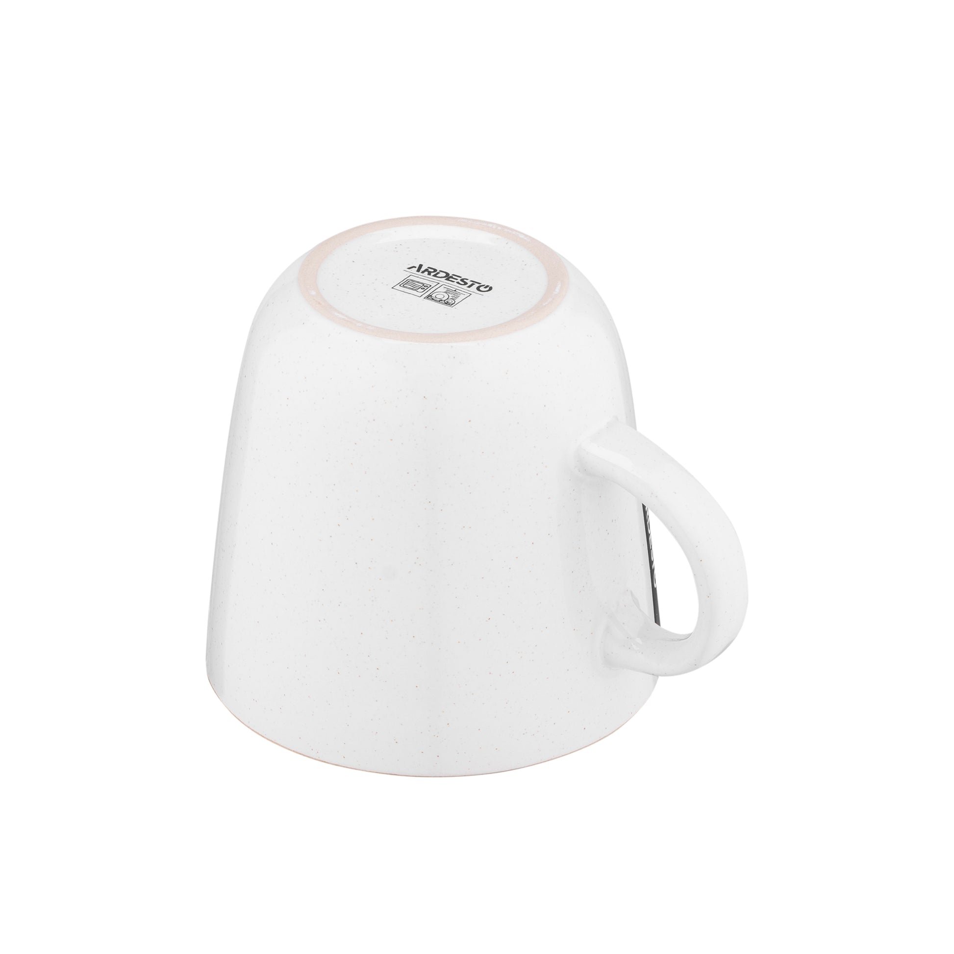 ARDESTO Mug Apulia, 450ml, ceramic, white 767637171090