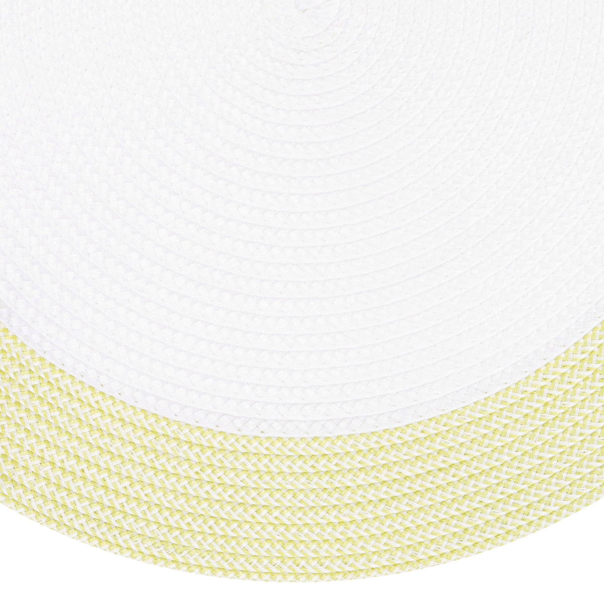 Ardesto Serving mat, 38cm, PP, round, white-green