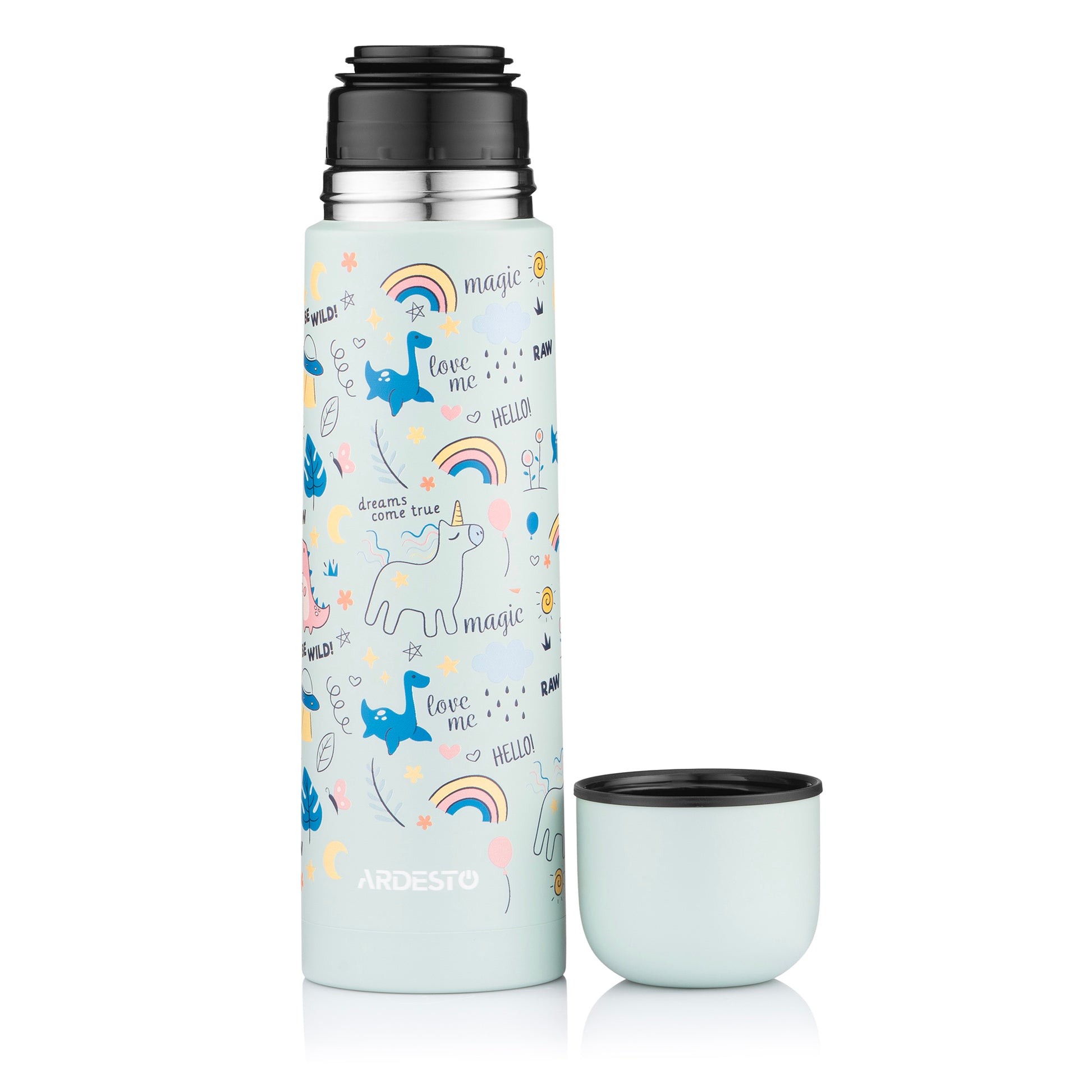 Ardesto Vacuum flask Magic 500ml, stainless steel, grey