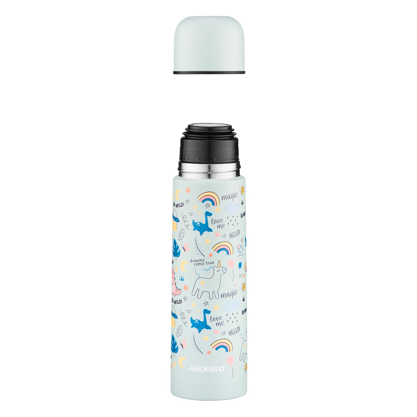 Ardesto Vacuum flask Magic 500ml, stainless steel, grey