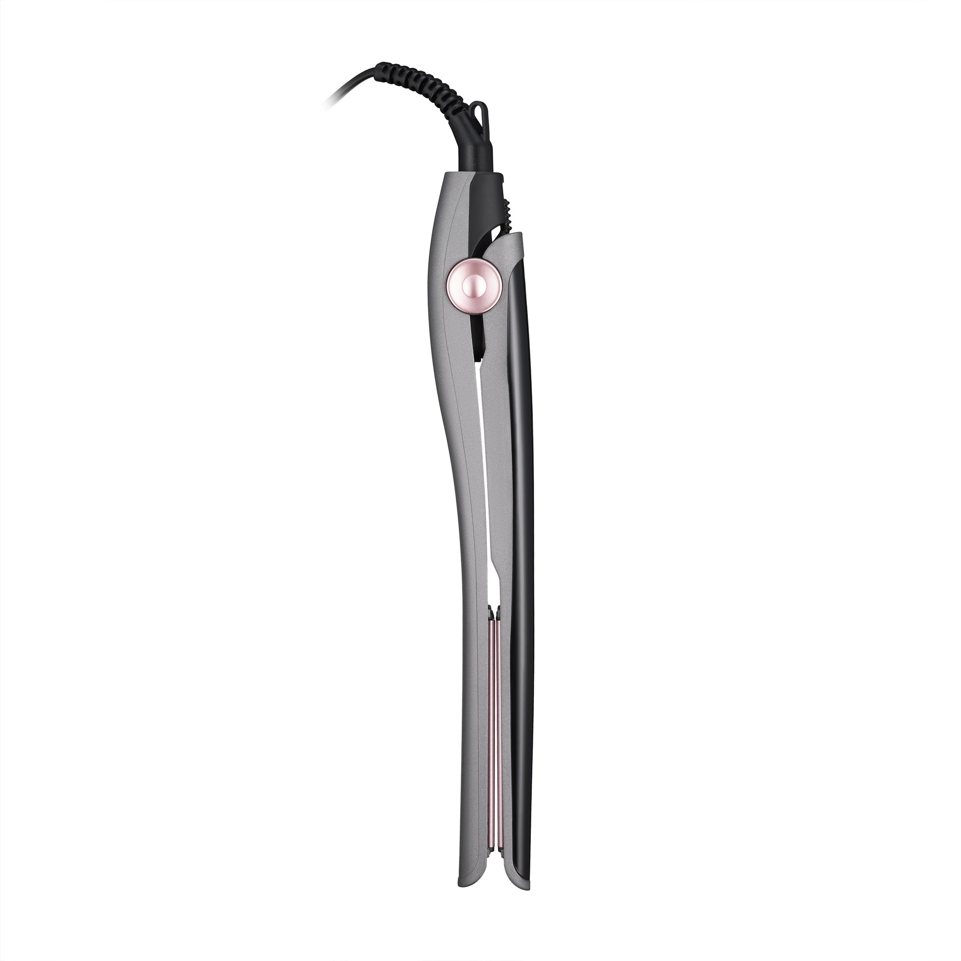 Ardesto Hair straightener Pink Touch, 32W, 110-200C, ceramics, gray+pink